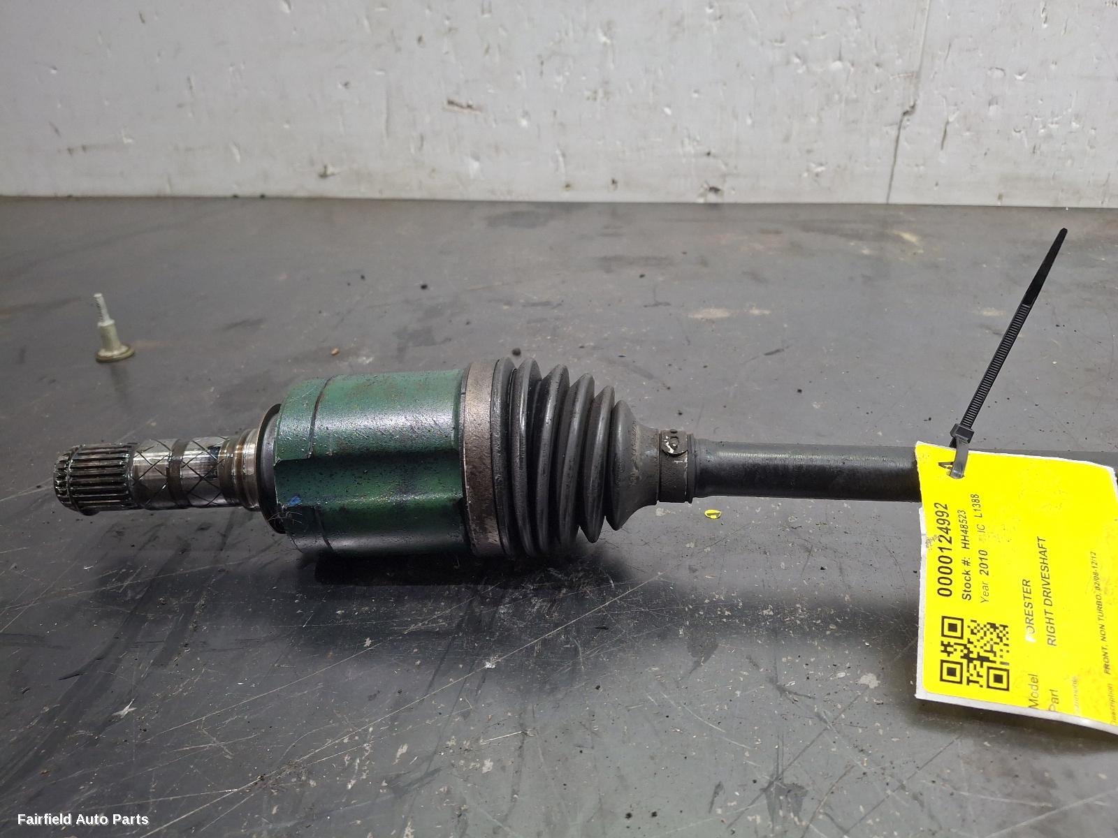 2008-2012 Subaru Forester Right Driveshaft