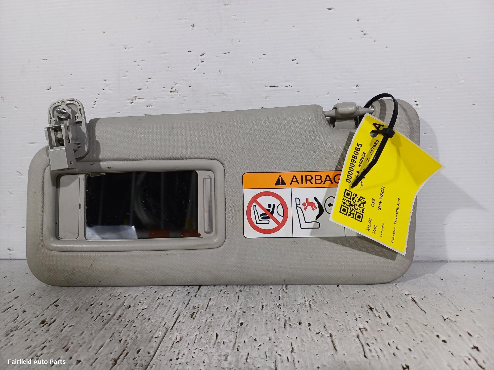 2017-2025 Mazda Cx5 Sunvisor