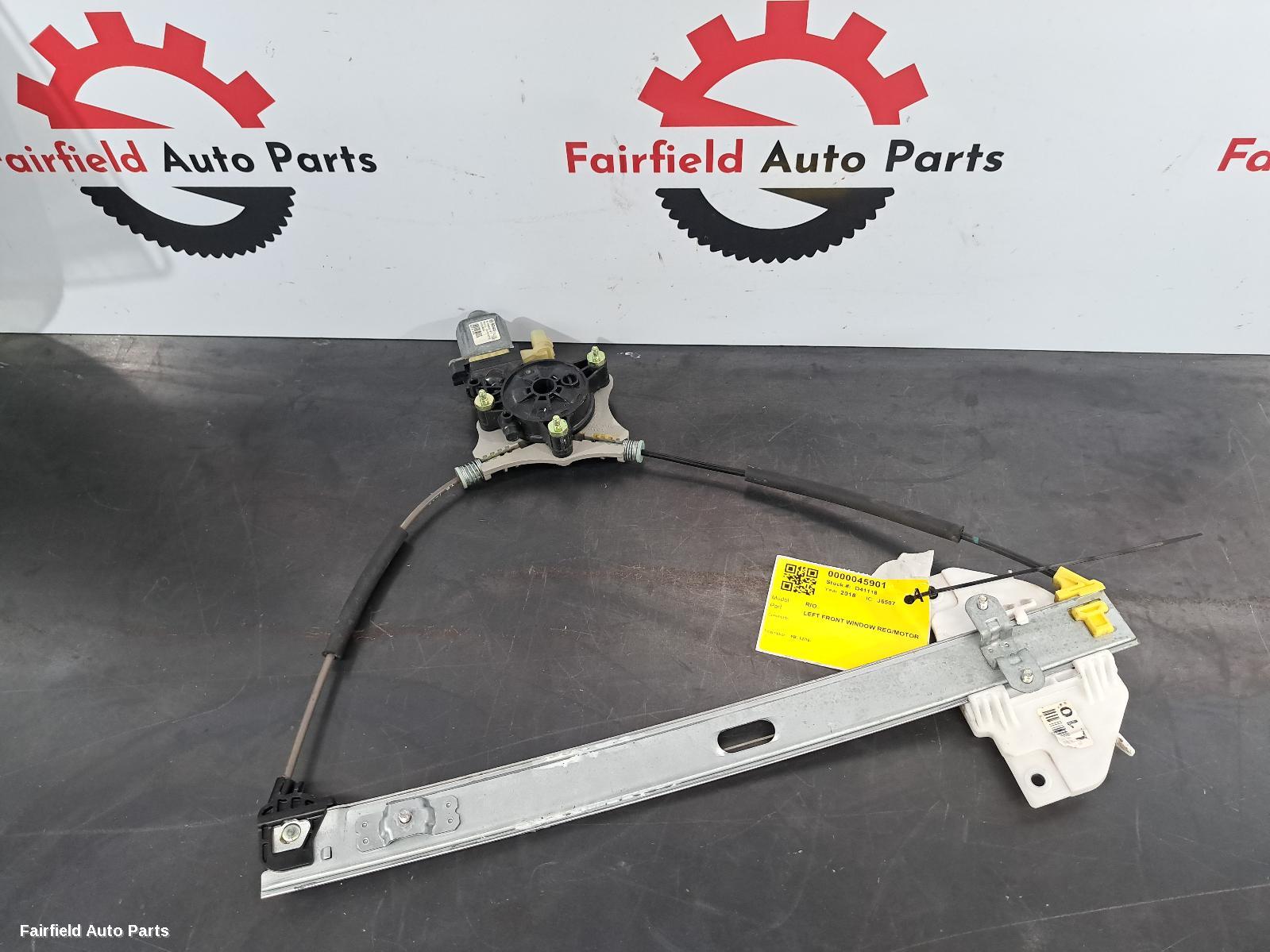 2016-2023 Kia Rio Left Front Window Reg Motor