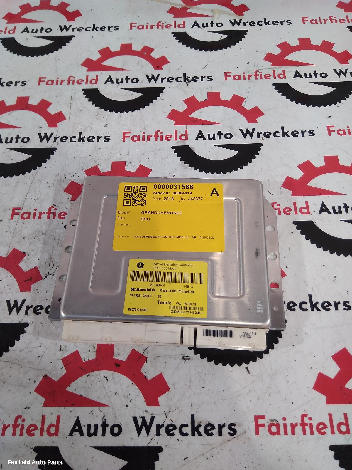 2010-2022 Jeep Grandcherokee Ecu