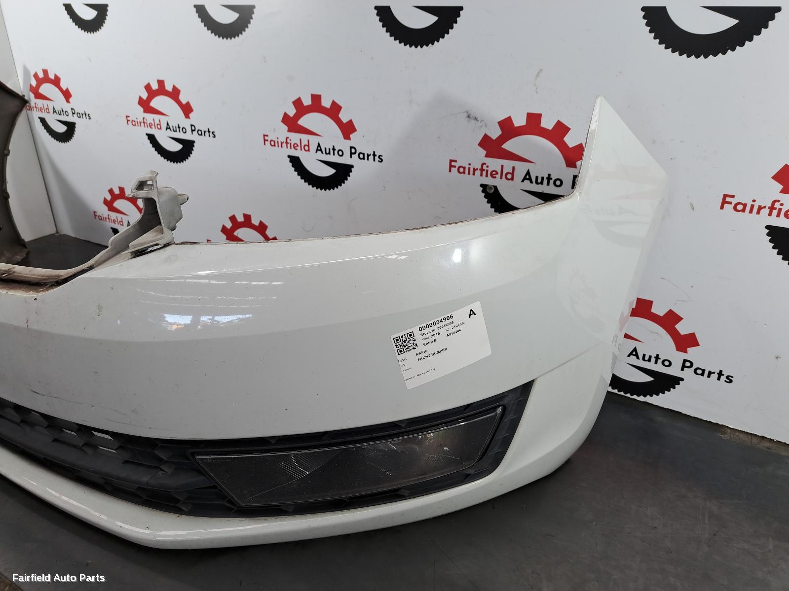 2014-2020 Skoda Rapid Front Bumper