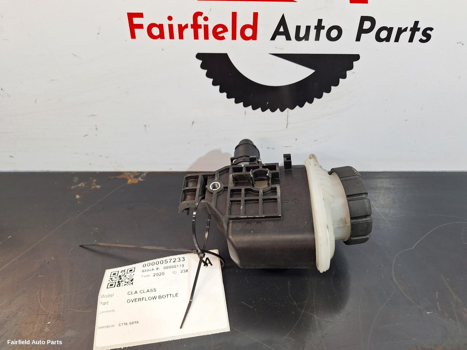 2019-2025 Mercedes Cla Class Overflow Bottle