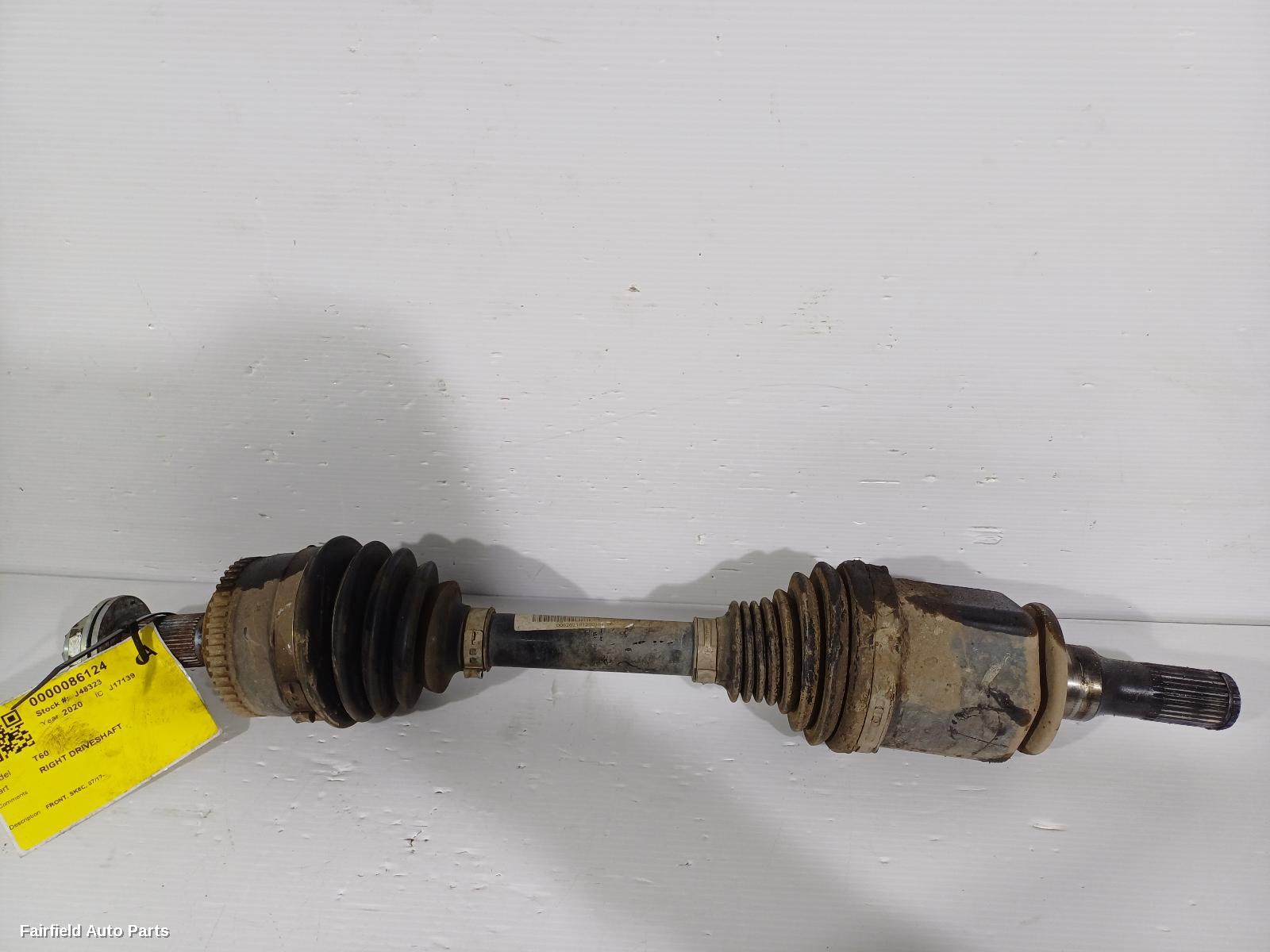2020-2021 Ldv T60 Right Driveshaft