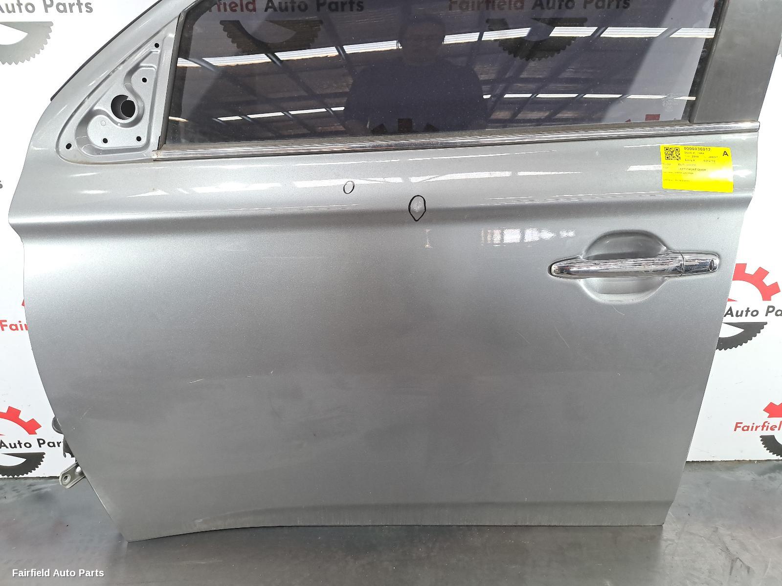 2012-2015 Mitsubishi Outlander Left Front Door
