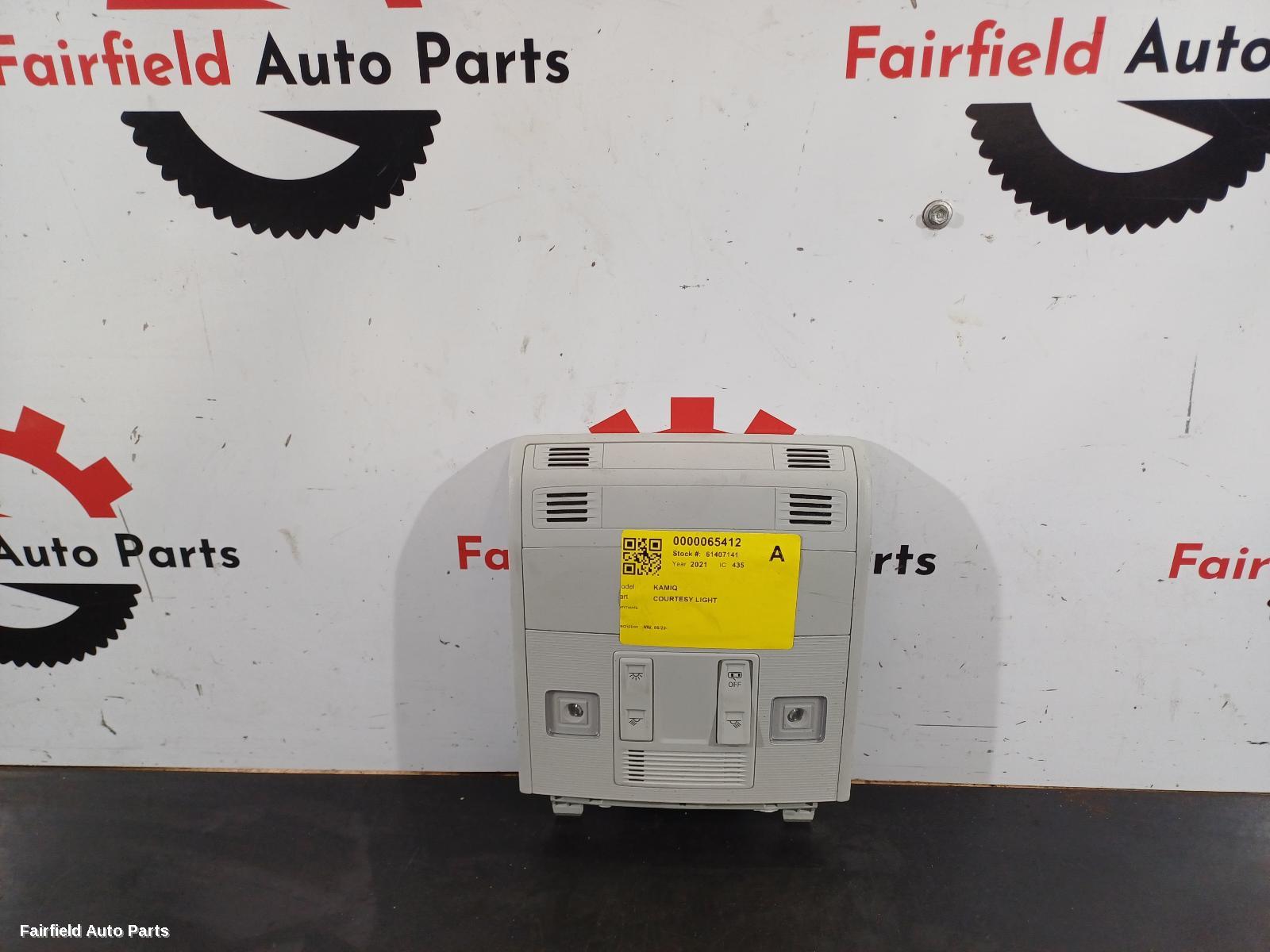 2020-2026 Skoda Kamiq Courtesy Light