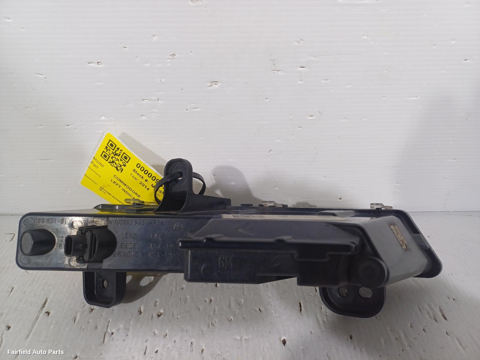 2013-2015 Holden Commodore Left Indicator Fog Side