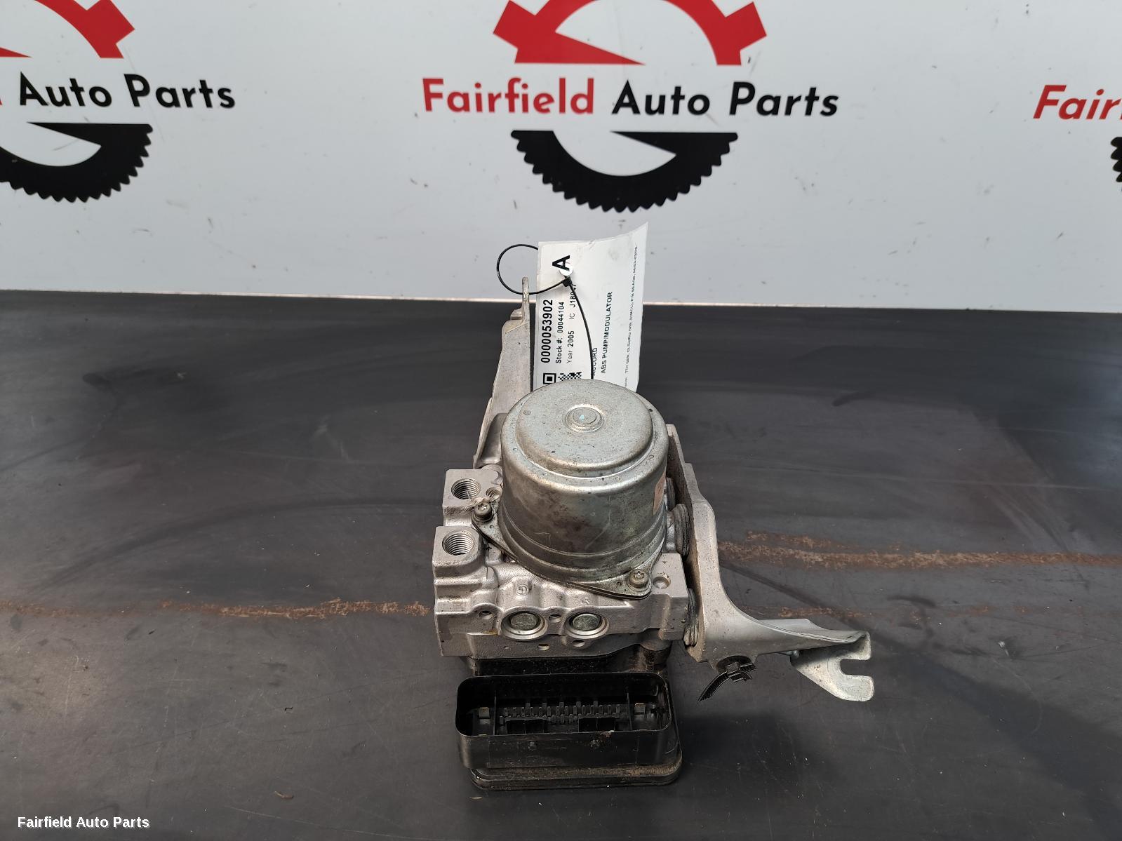 2003-2008 Honda Accord Abs Pump Modulator