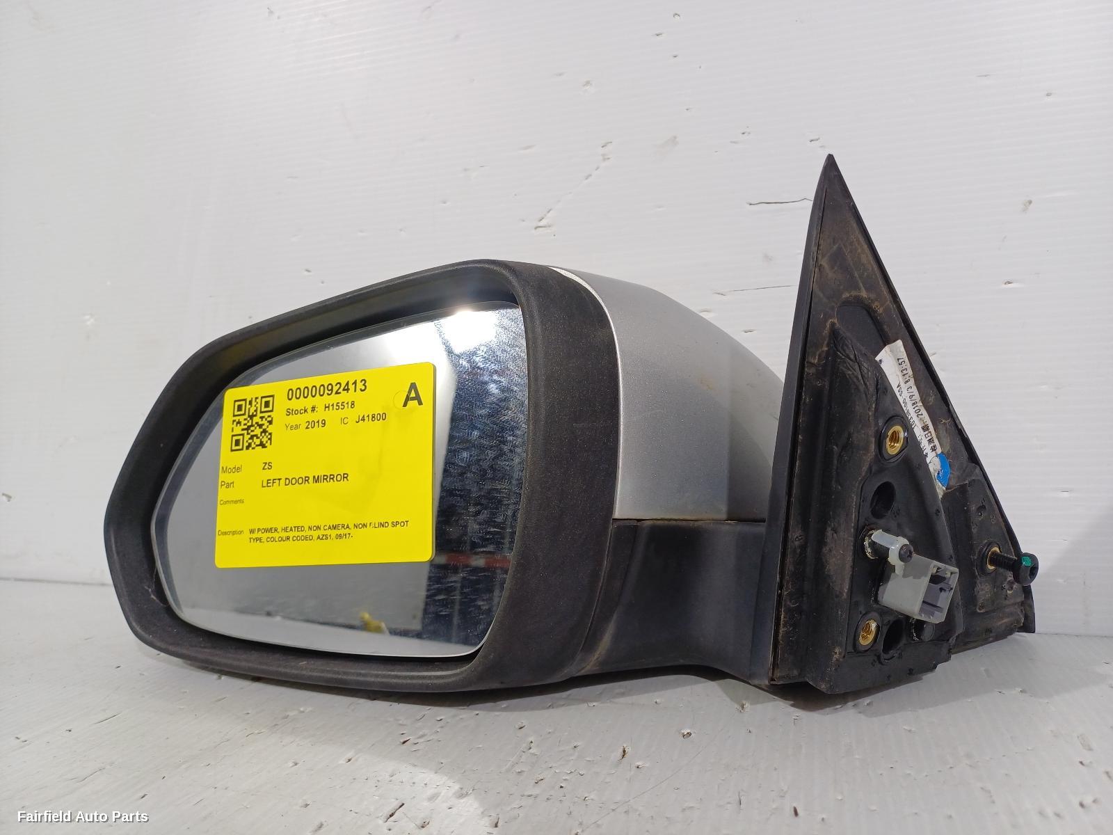 2017-2024 Mg Zs Left Door Mirror