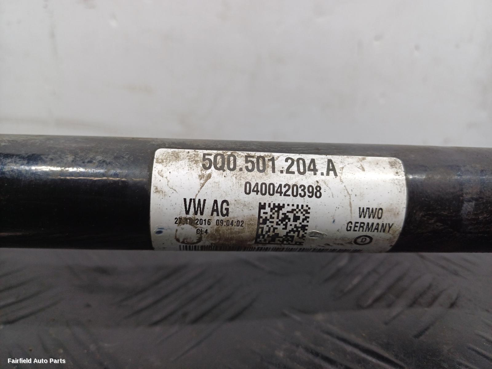 2016-2020 Audi A3 Right Driveshaft