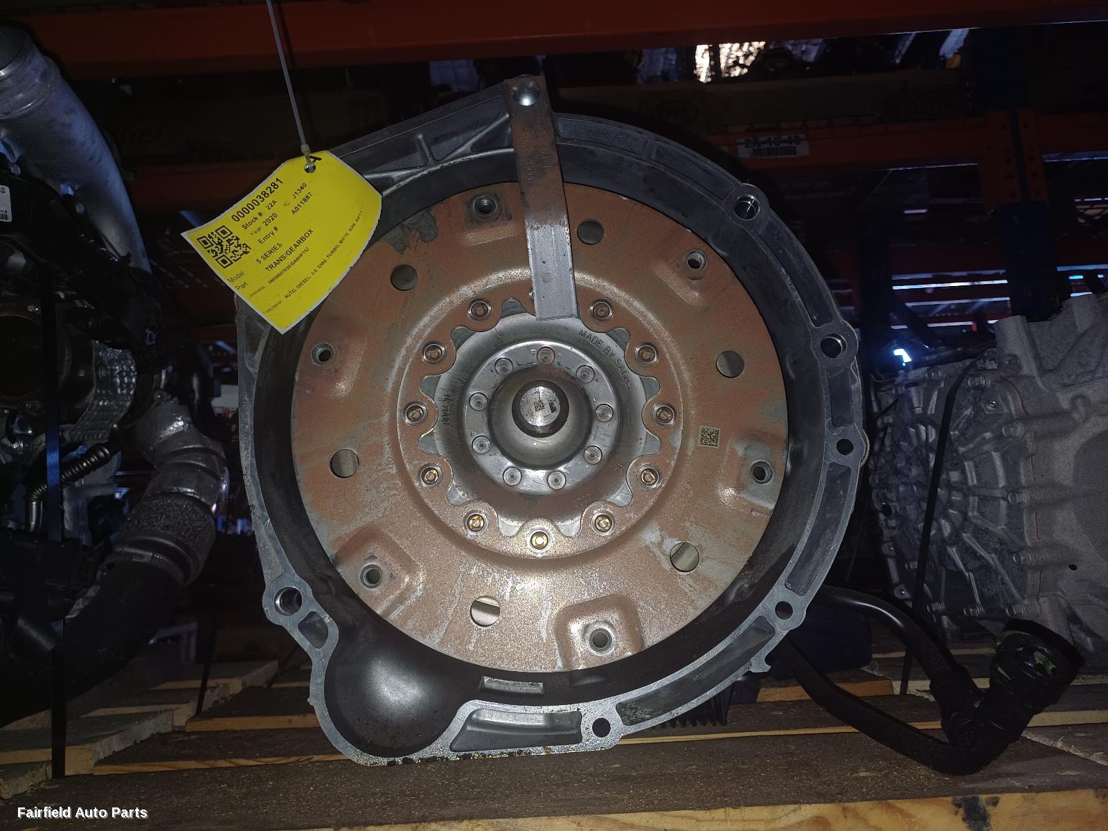 2017-2023 Bmw 5 Series Trans Gearbox