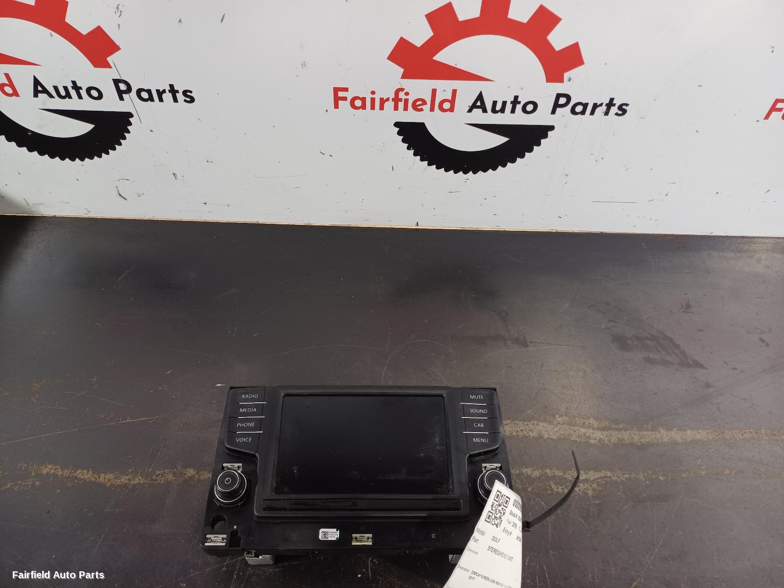 2012-2017 Volkswagen Golf Radio Cd Dvd Sat Tv