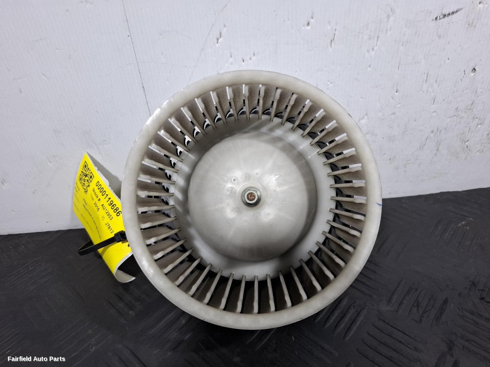 2010-2017 Mitsubishi Asx Heater Fan Motor