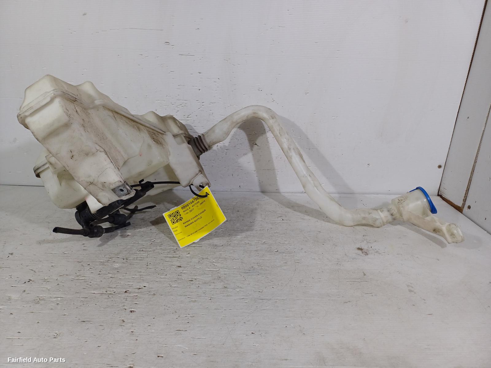 2011-2019 Land Rover Rangerover Evoque Washer Bottle