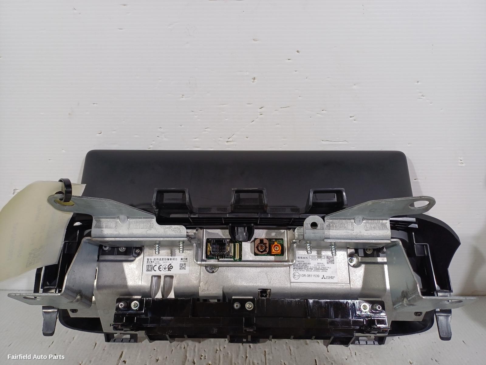 2022-2024 Nissan Qashqai Radio Cd Dvd Sat Tv