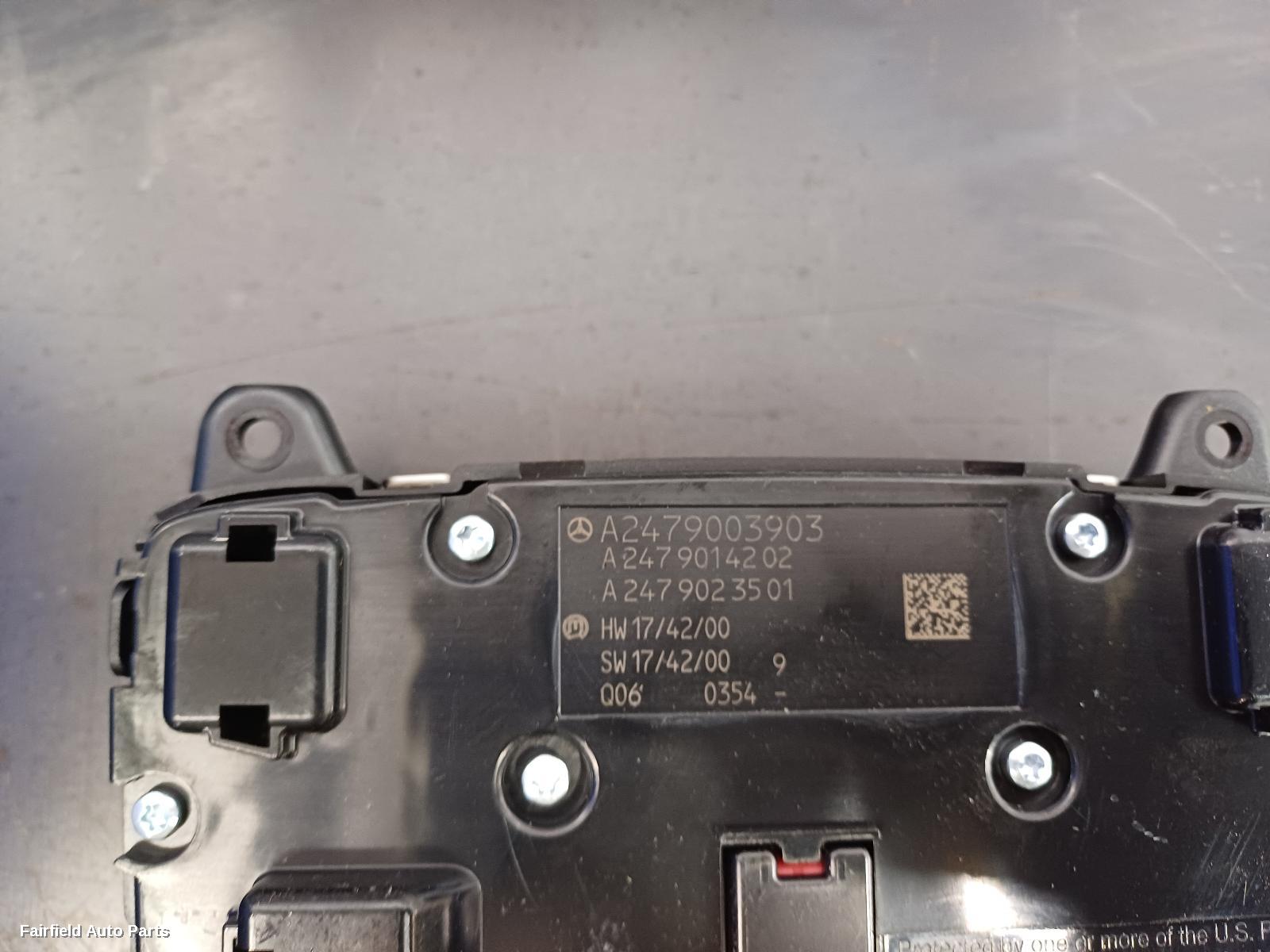 2018-2025 Mercedes A Class Combination Switch