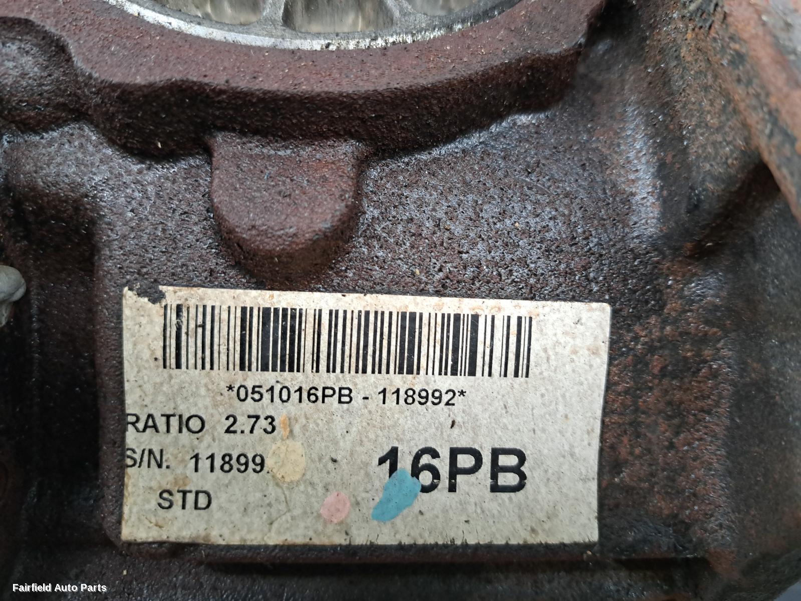 2008-2016 Ford Falcon Differential Centre