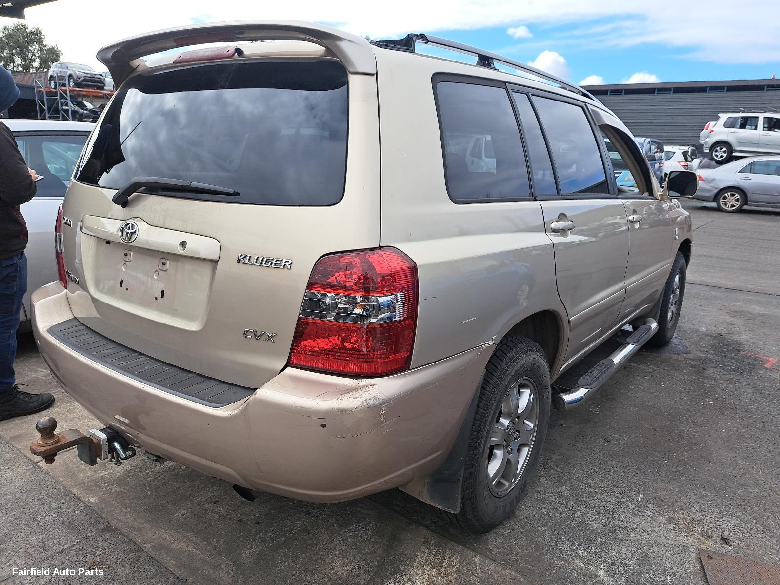 2003-2007 Toyota Kluger Parcel Shelf Cargo Blind