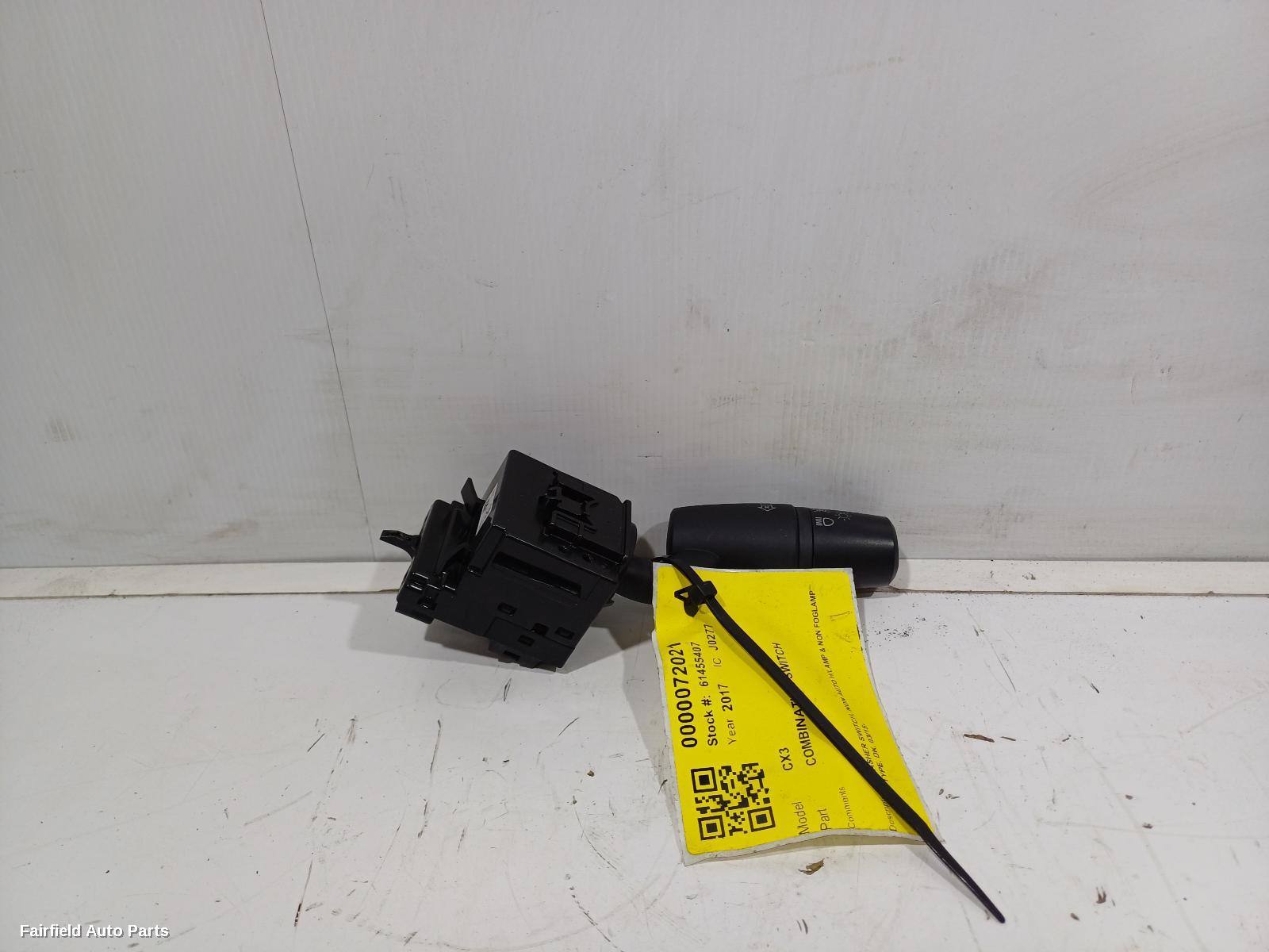 2015-2025 Mazda Cx3 Combination Switch