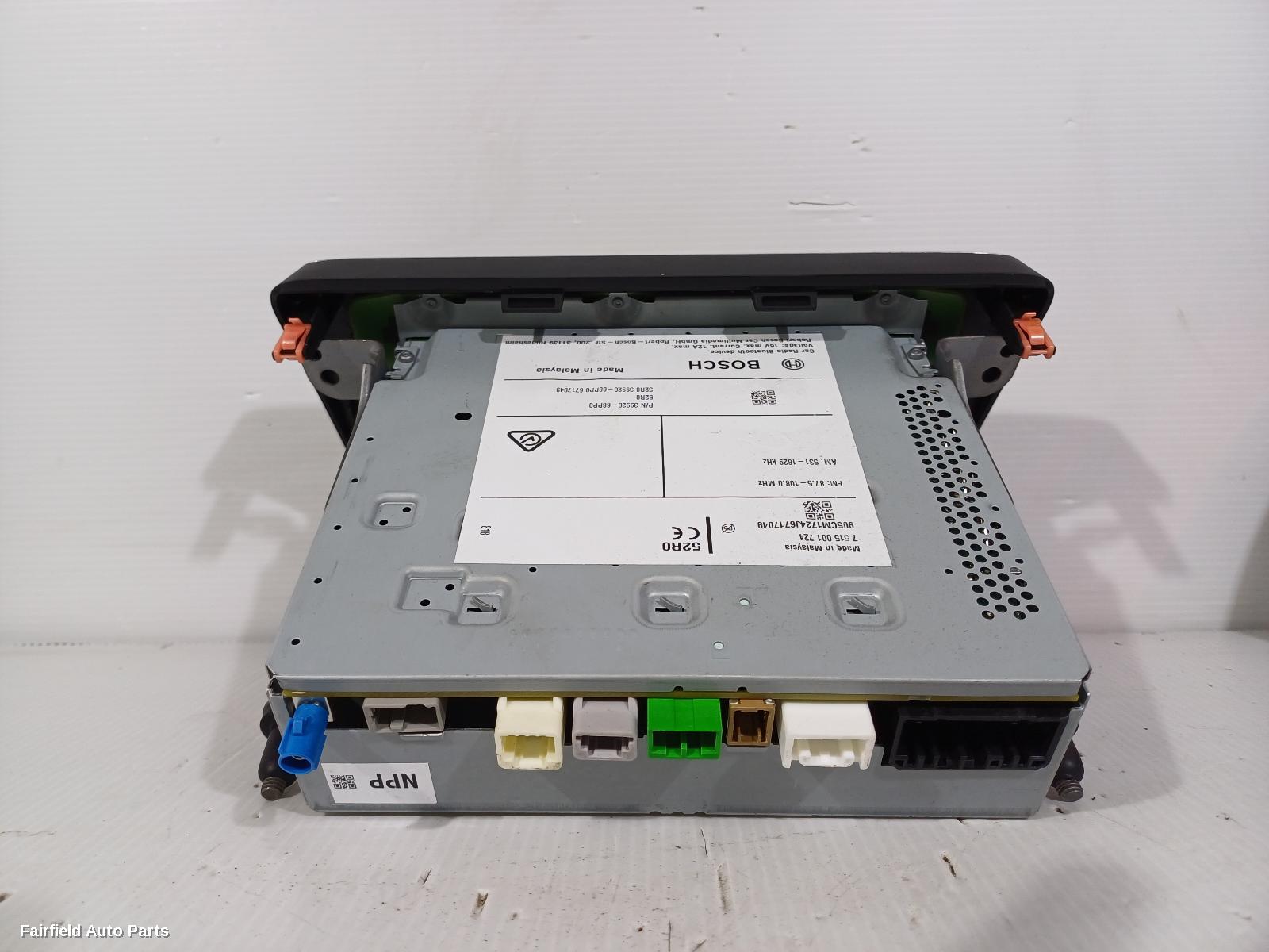 2016-2022 Suzuki Baleno Radio Cd Dvd Sat Tv