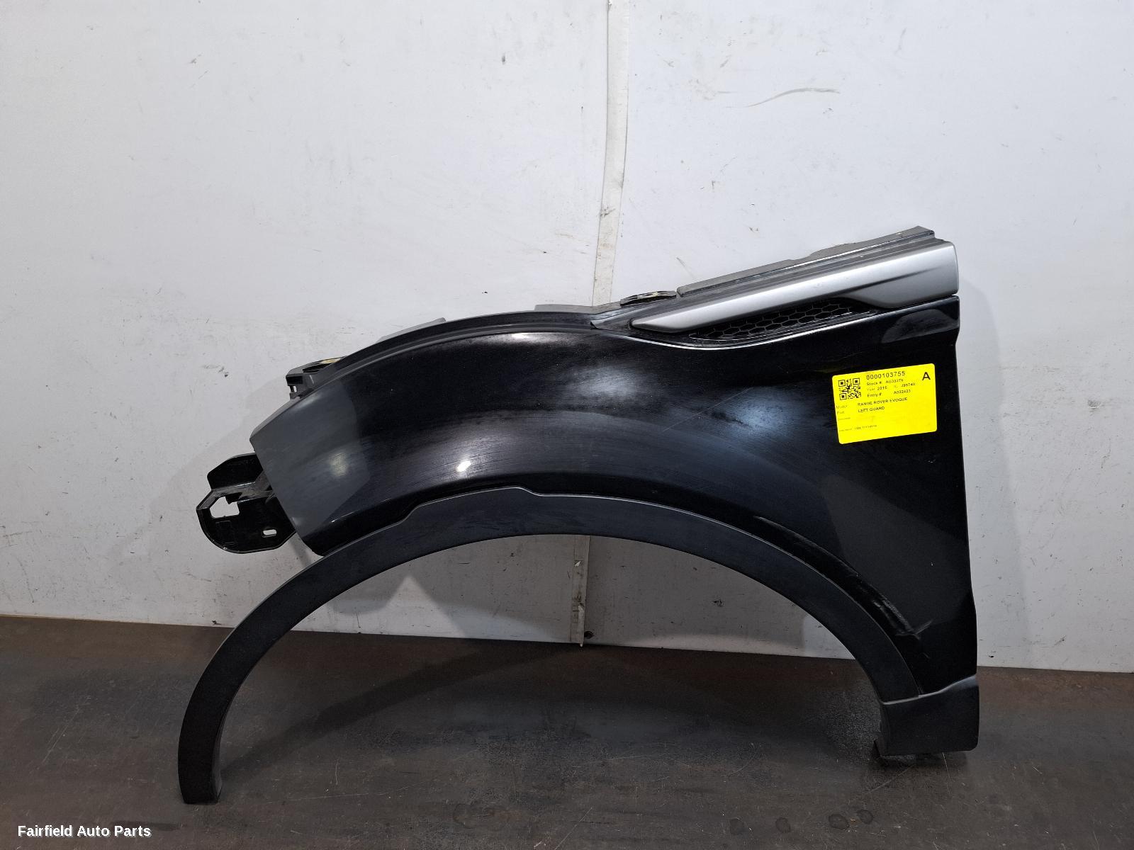 2011-2019 Land Rover Rangerover Evoque Left Guard