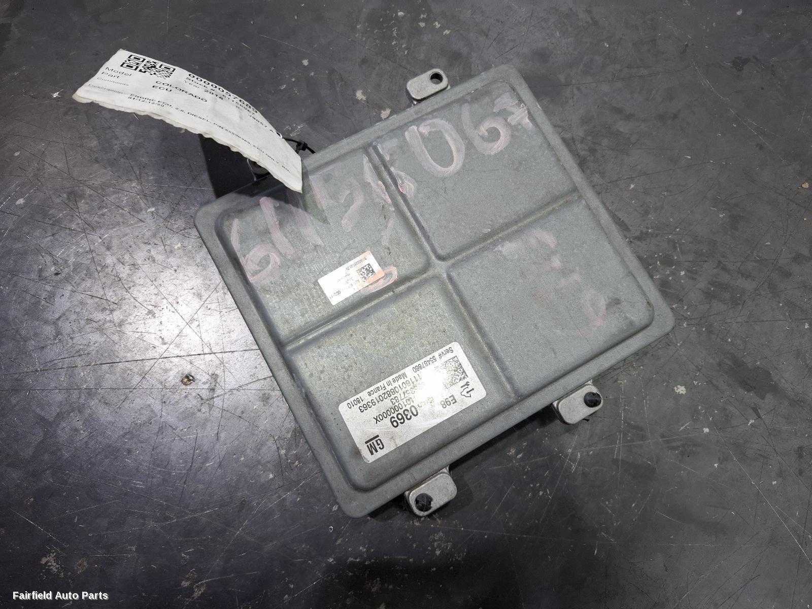 2012-2020 Holden Colorado Ecu