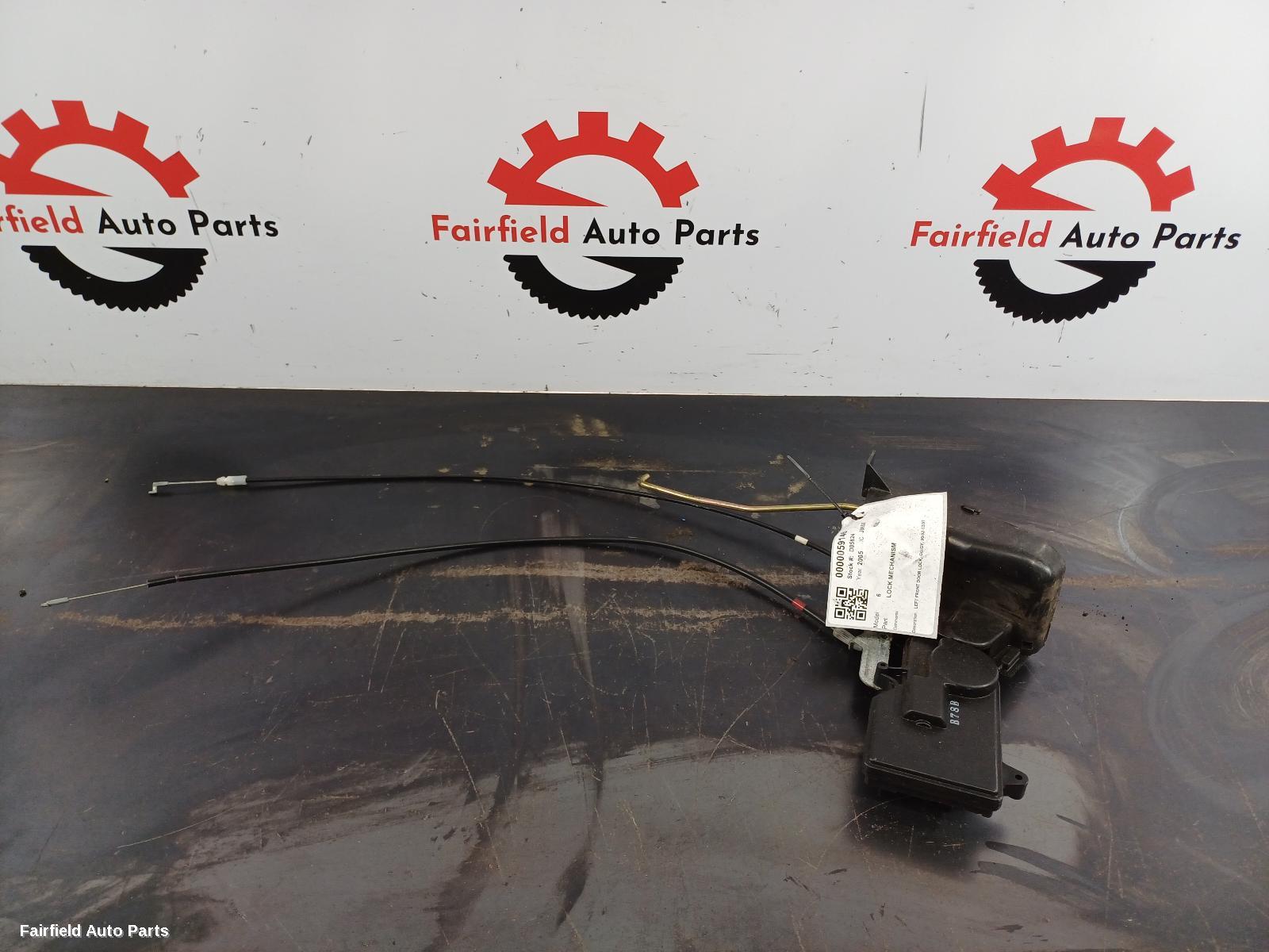 2002-2007 Mazda 6 Door Boot Gate Lock