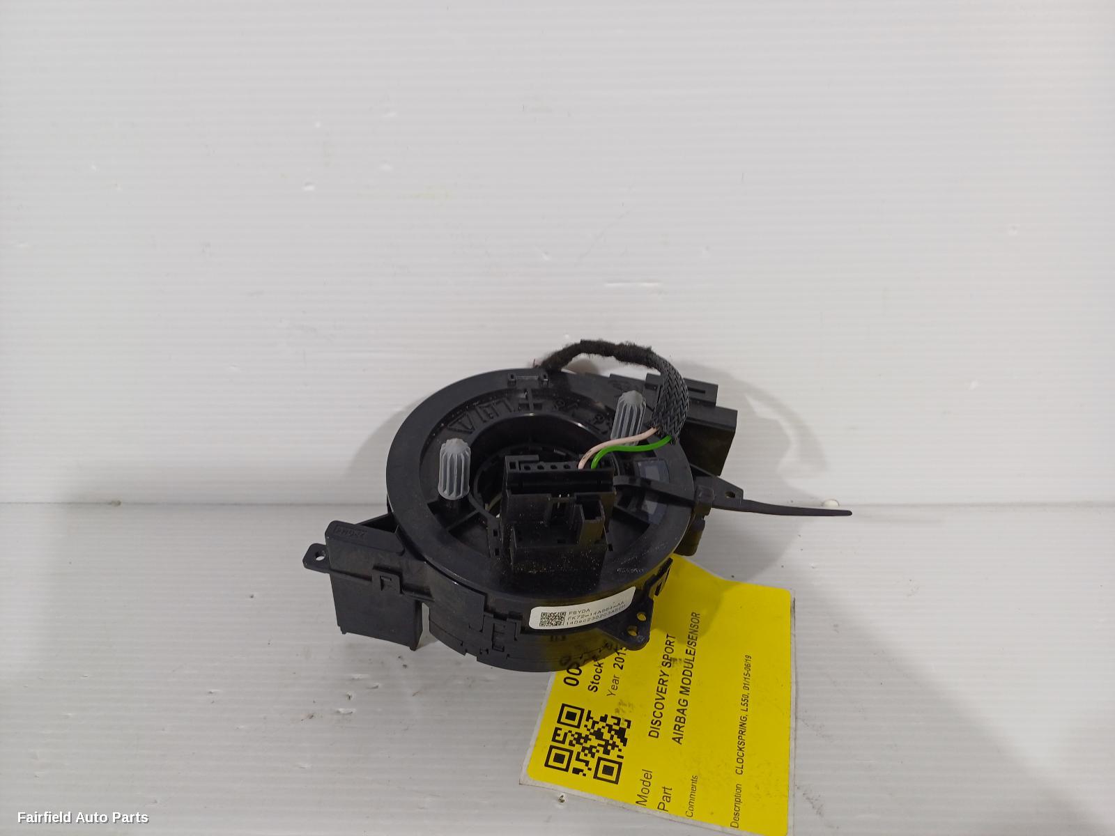 2015-2019 Land Rover Discovery Sport Airbag Module Sensor