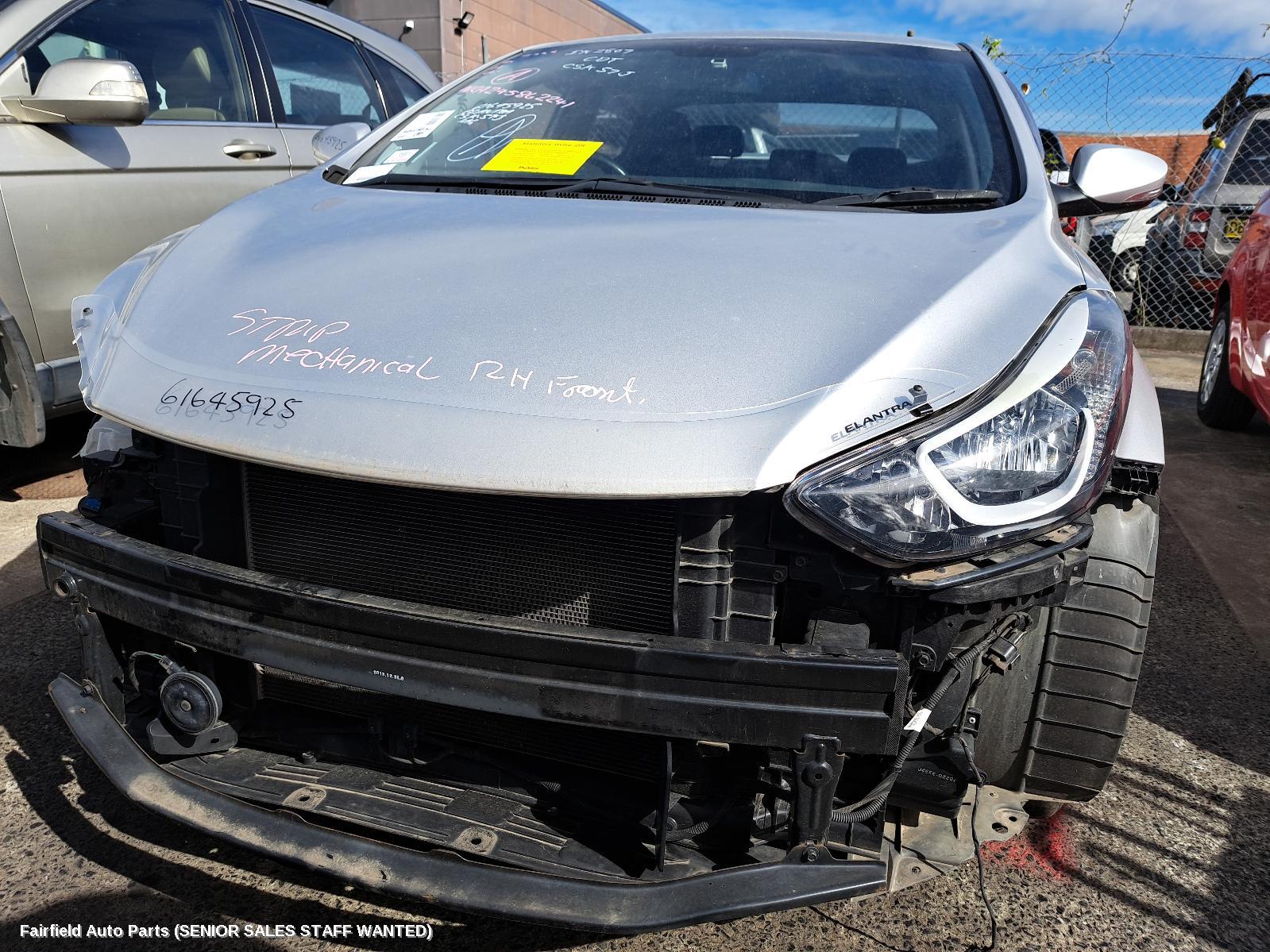 2011-2015 Hyundai Elantra Left Front Door