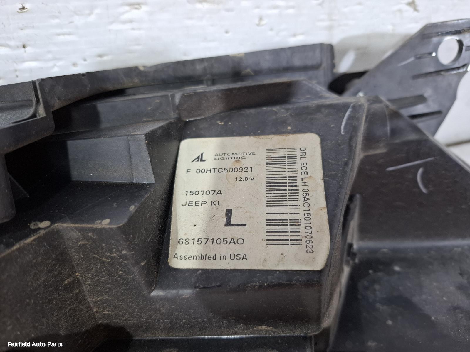 2014-2018 Jeep Cherokee Left Indicator Fog Side