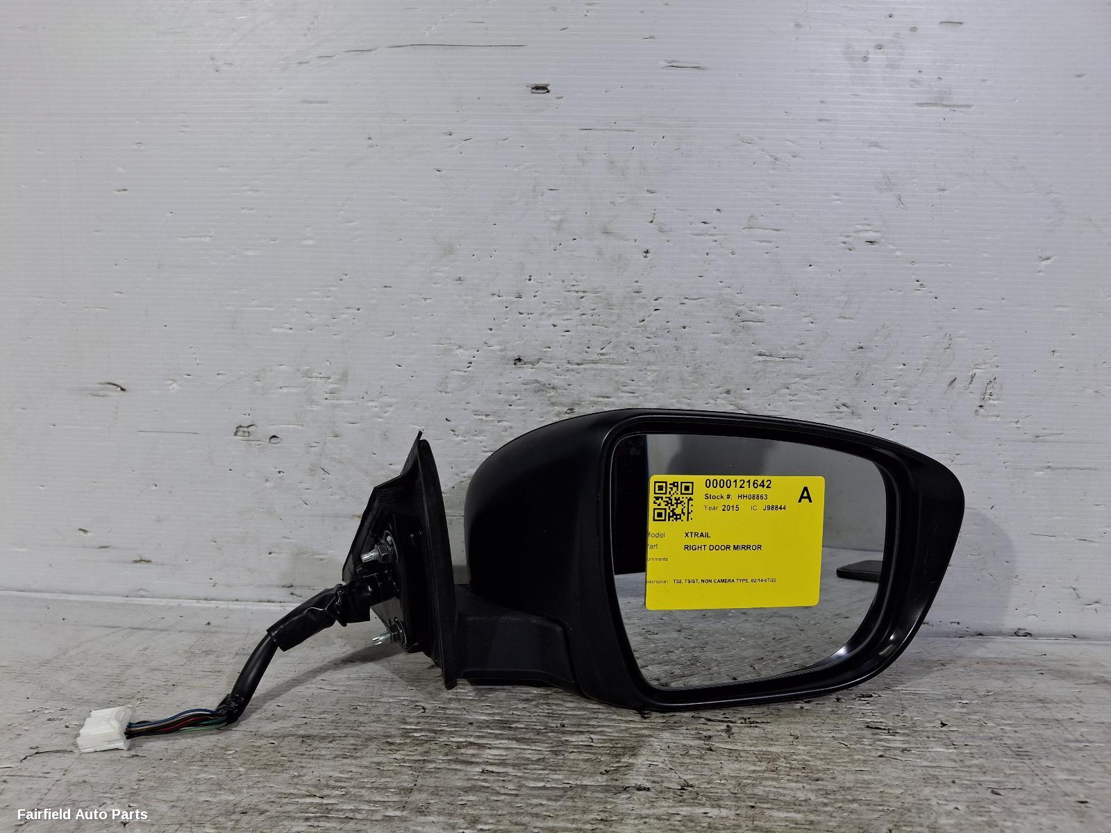 2014-2022 Nissan Xtrail Right Door Mirror