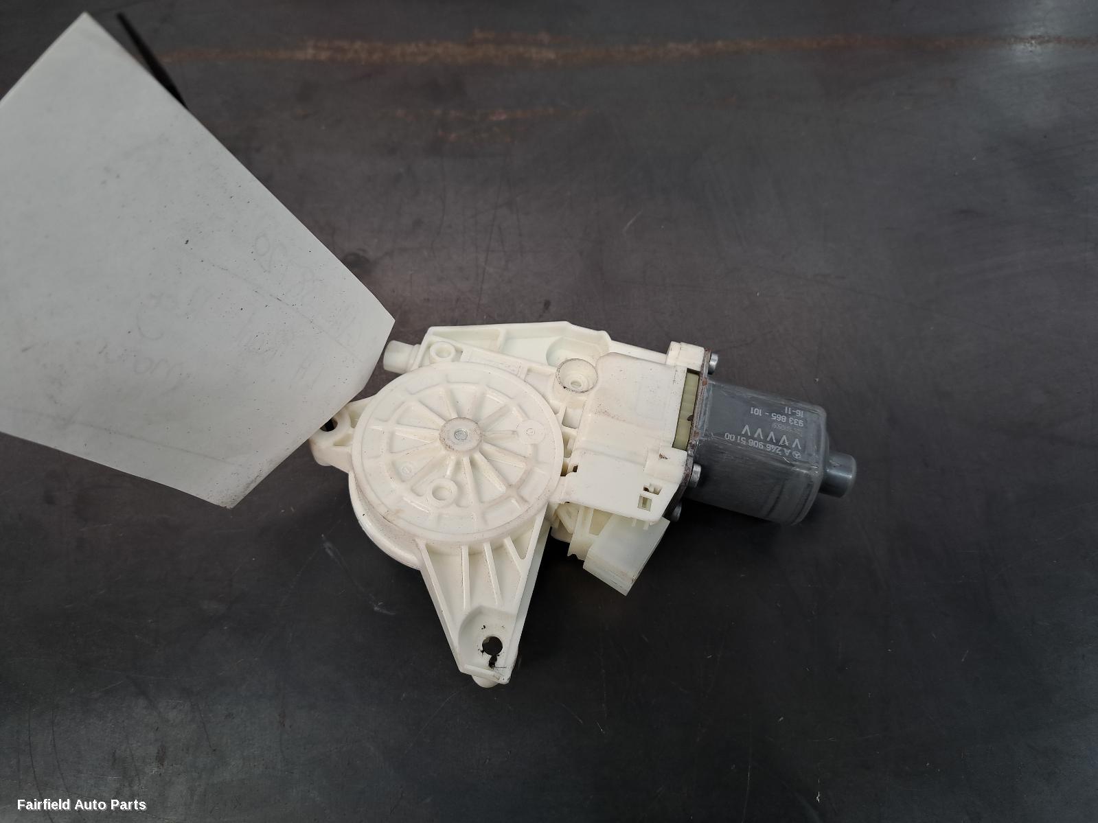 2014-2020 Mercedes Gla Class Left Front Window Reg Motor