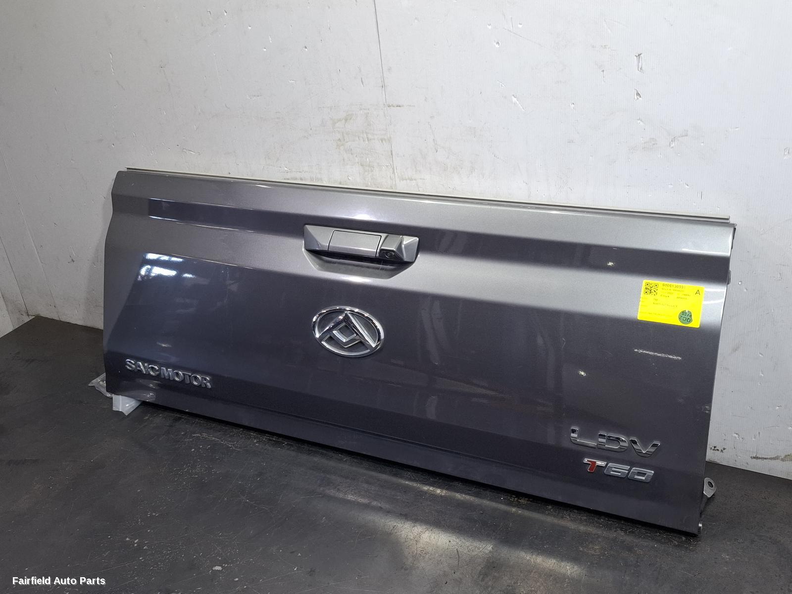 2017-2021 Ldv T60 Bootlid Tailgate