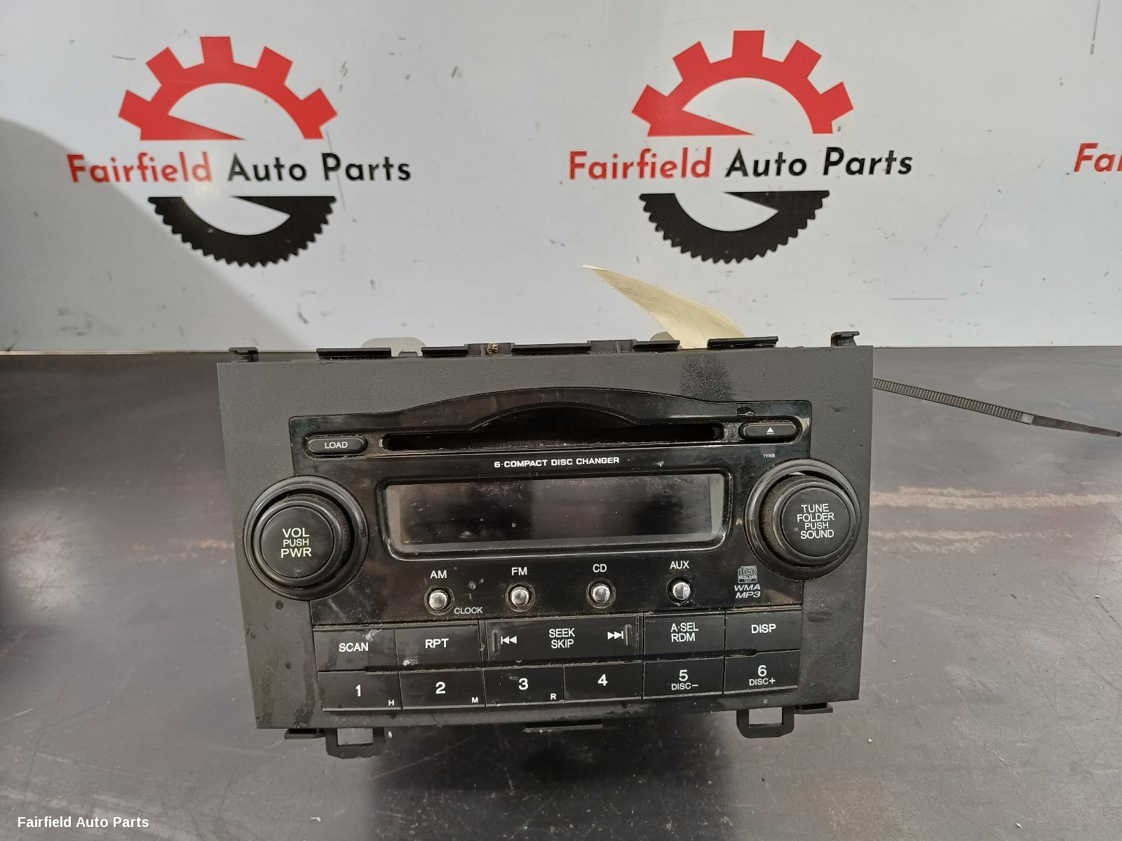 2007-2012 Honda Crv Radio Cd Dvd Sat Tv