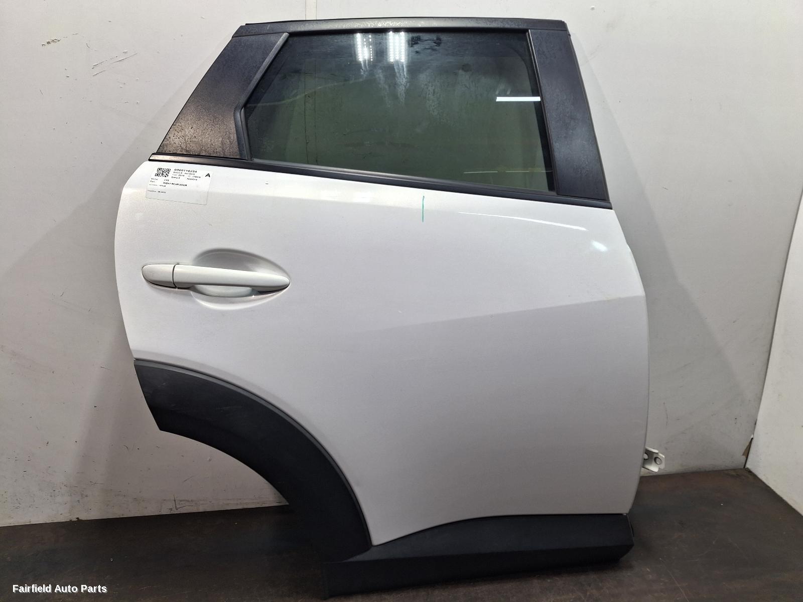 2015-2026 Mazda Cx3 Right Rear Door Sliding
