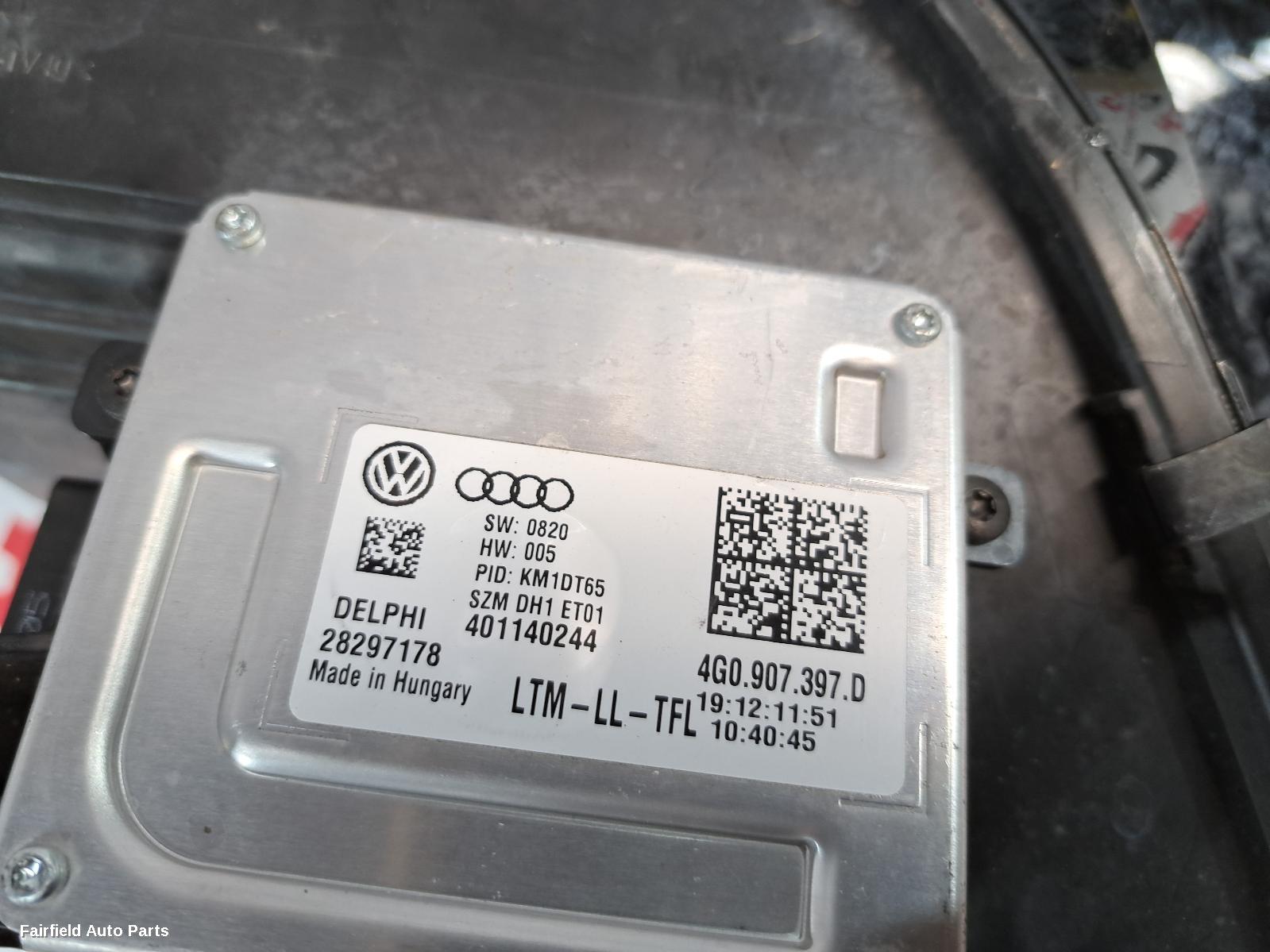 2012-2016 Audi A5 Right Headlamp