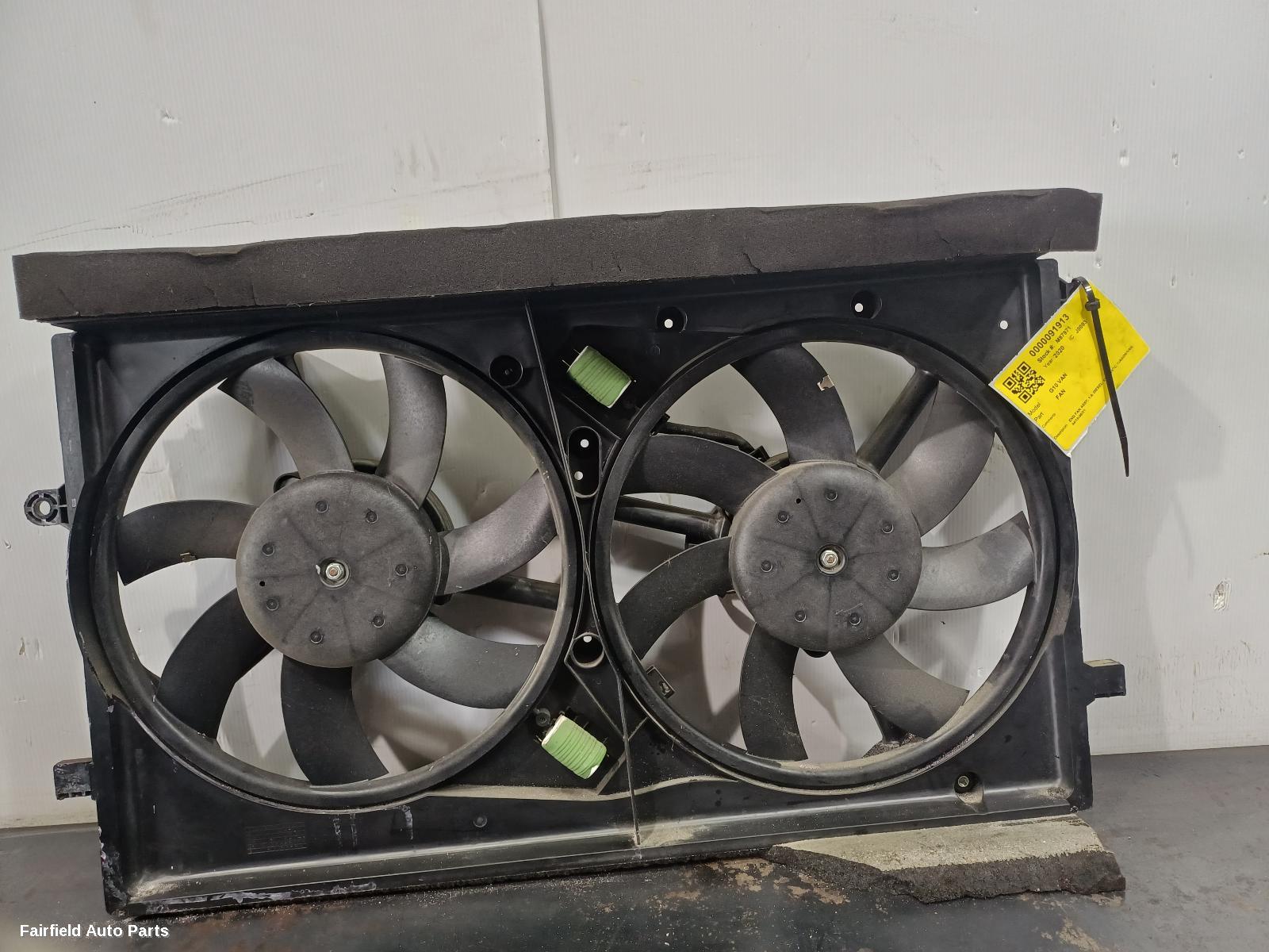 2015-2021 Ldv G10 Fan