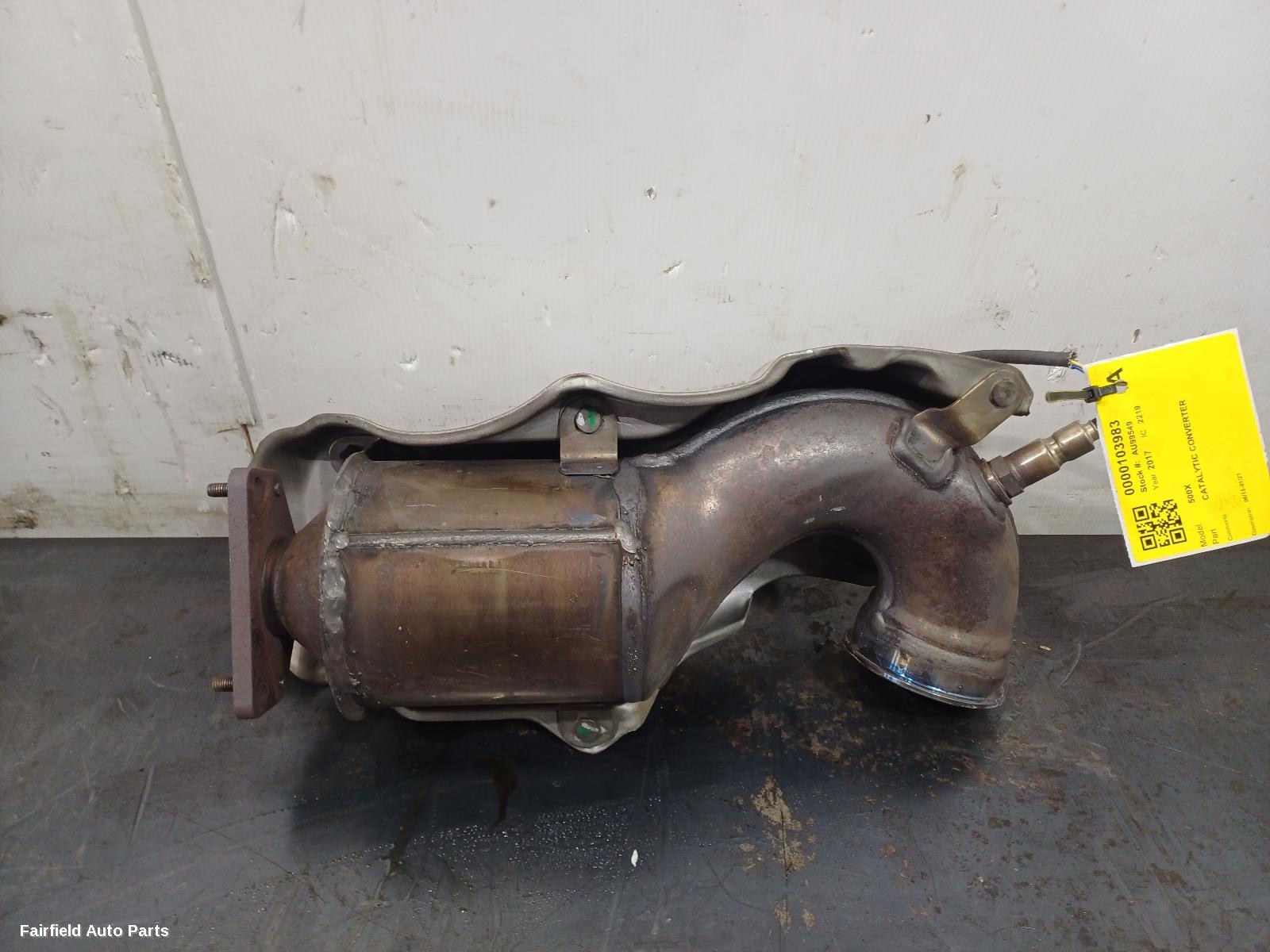 2015-2021 Fiat 500x Catalytic Converter