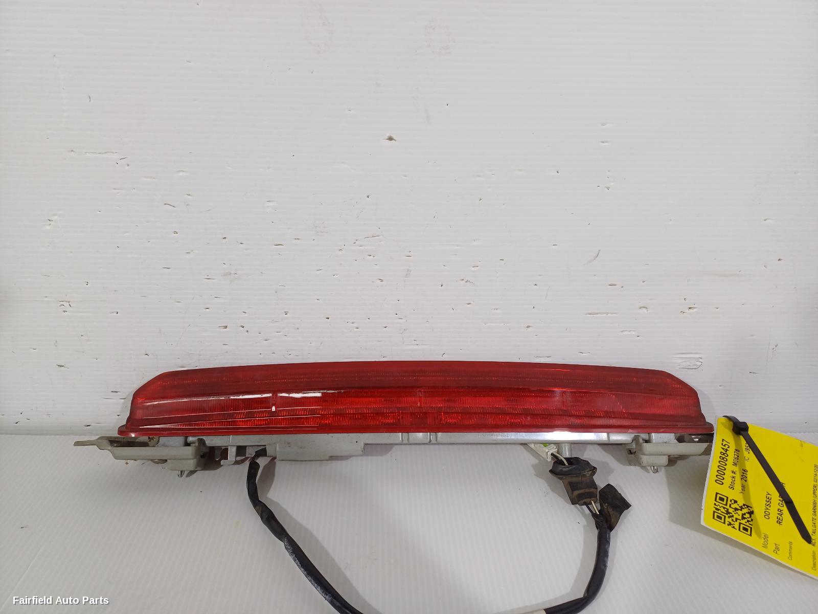 2014-2020 Honda Odyssey Rear Garnish