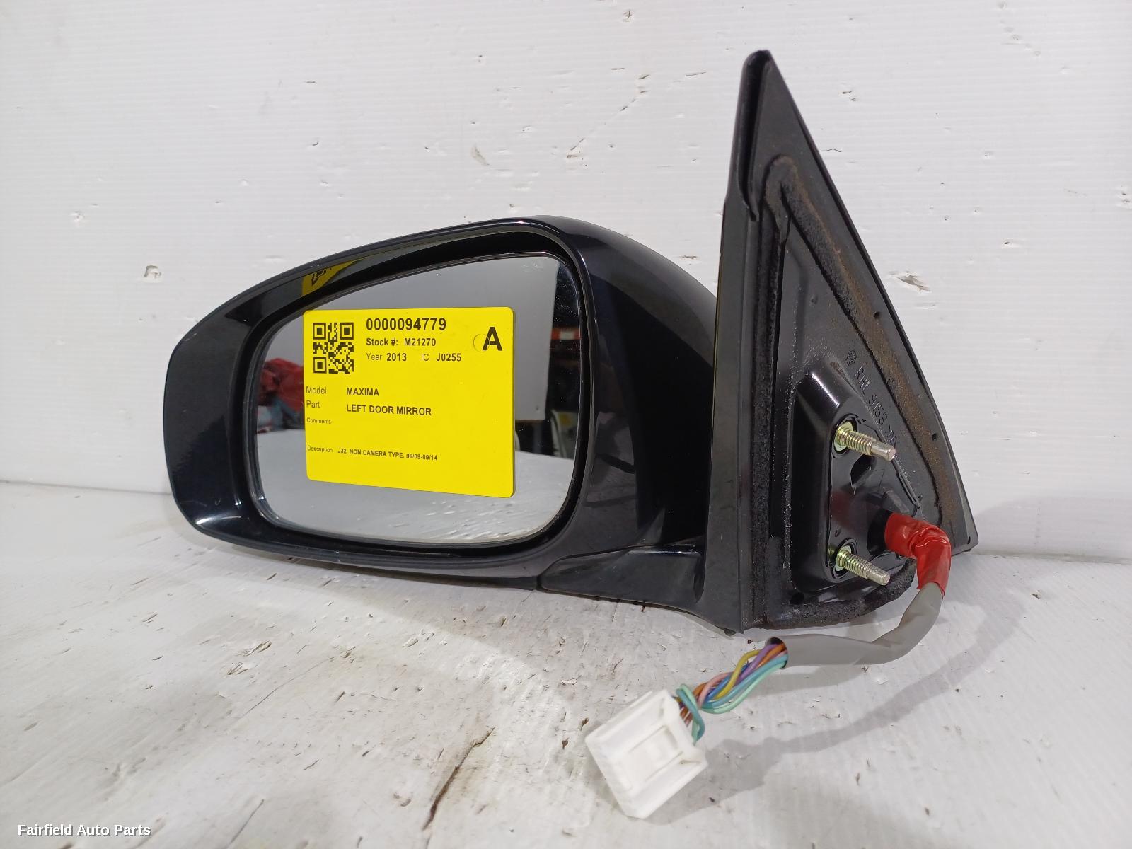 2009-2014 Nissan Maxima Left Door Mirror