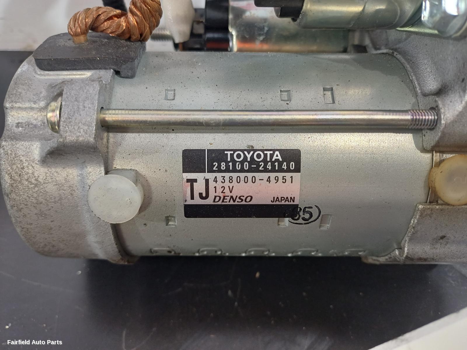 2018-2025 Toyota Rav4 Starter