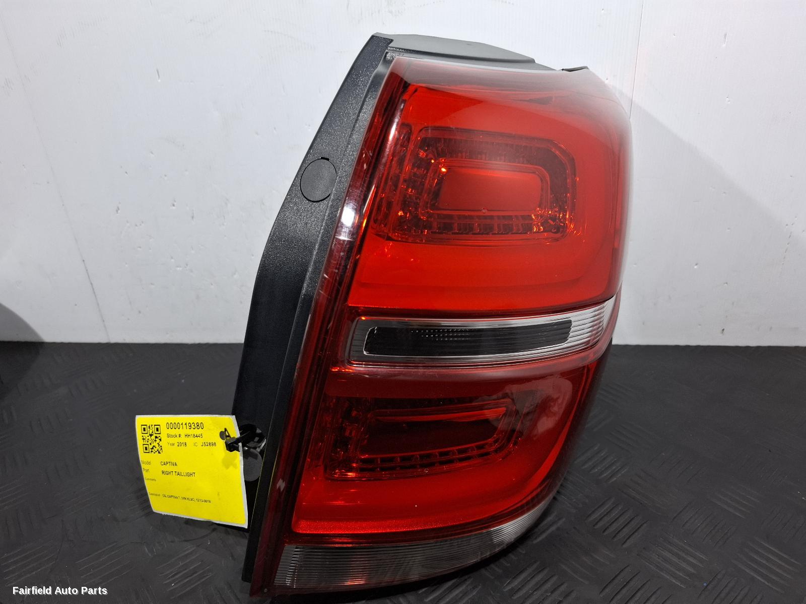 2013-2018 Holden Captiva Right Taillight