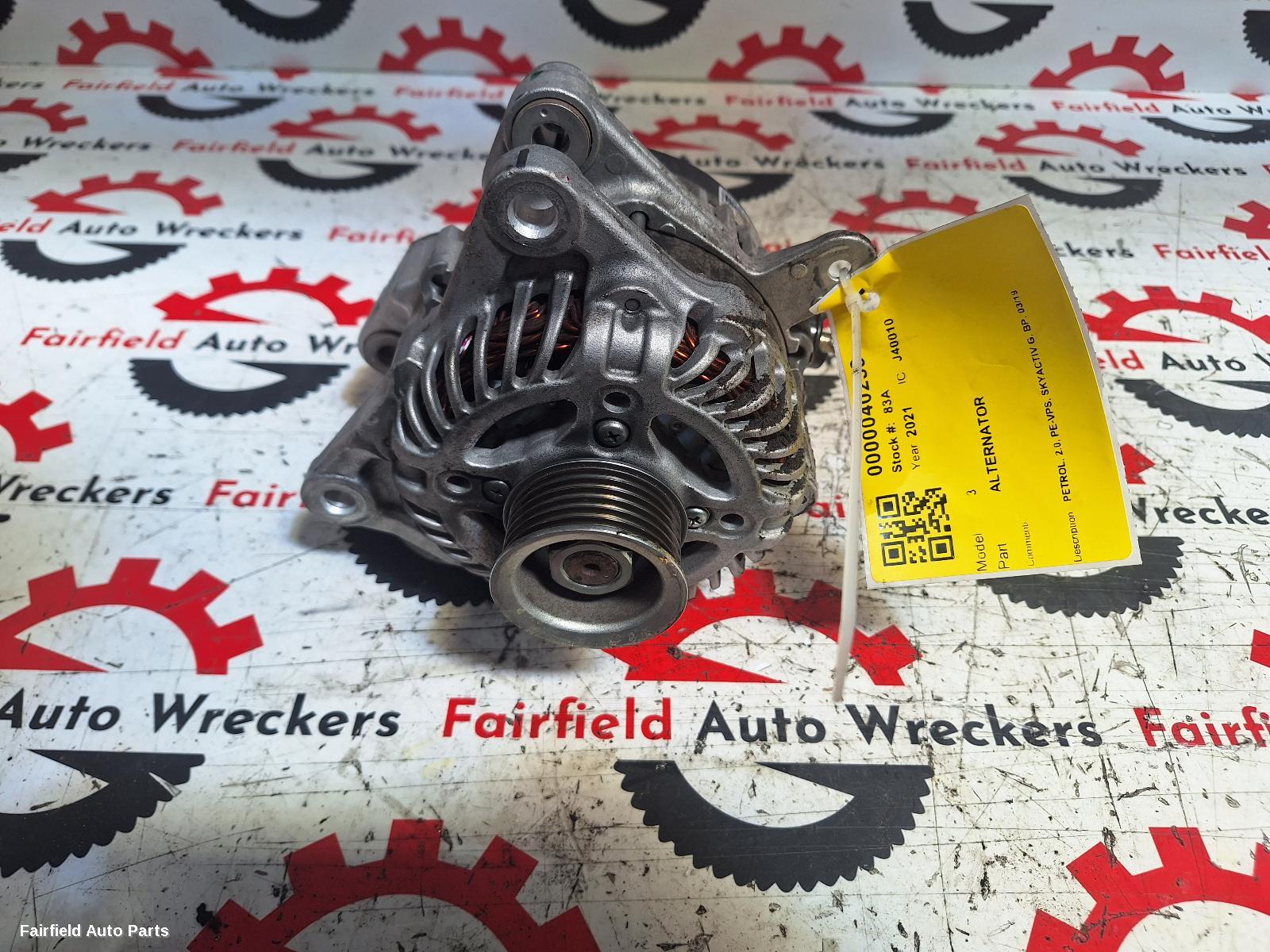 2019-2025 Mazda 3 Alternator