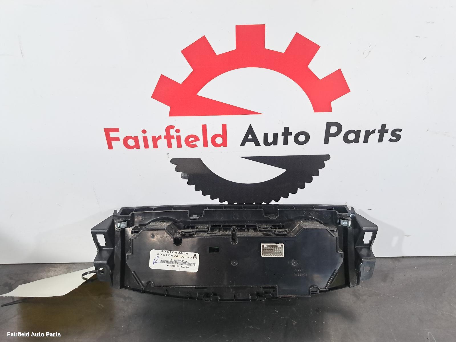2015-2023 Nissan Navara Heater Ac Controls
