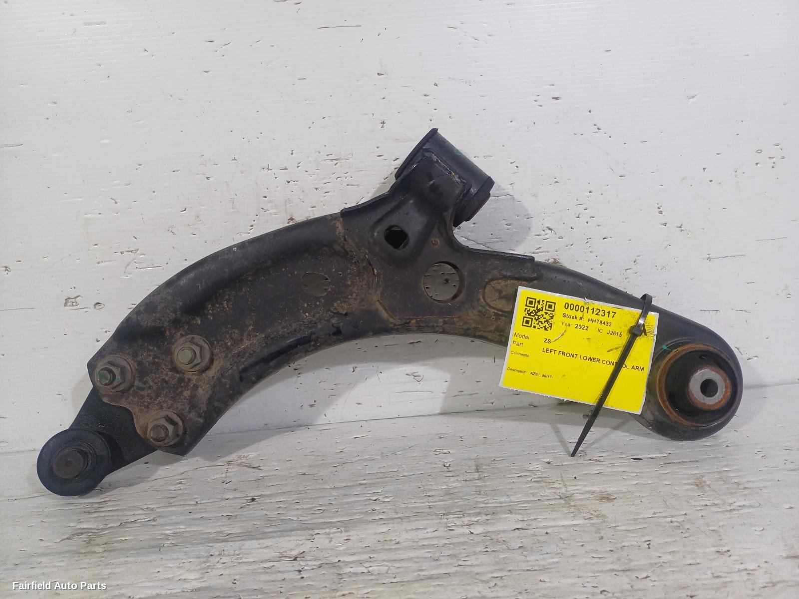 2017-2025 Mg Zs Left Front Lower Control Arm