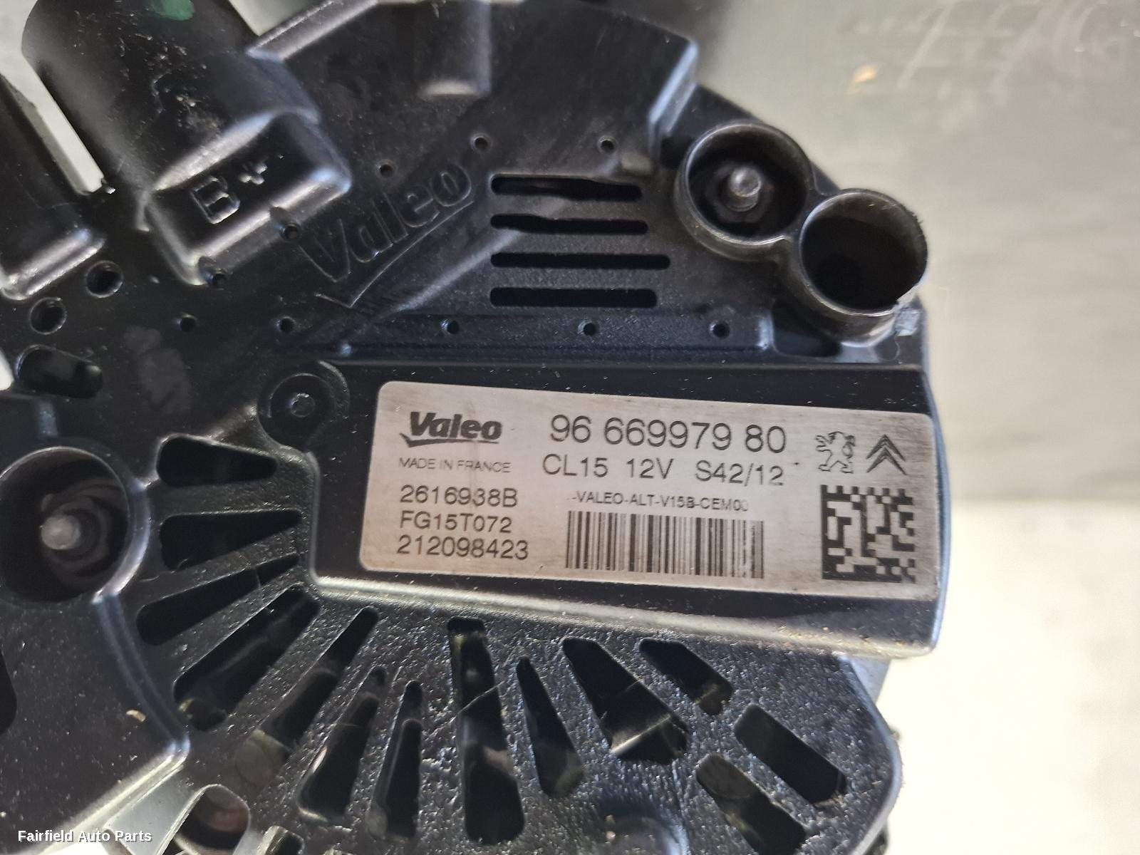 2010-2016 Peugeot 3008 Alternator