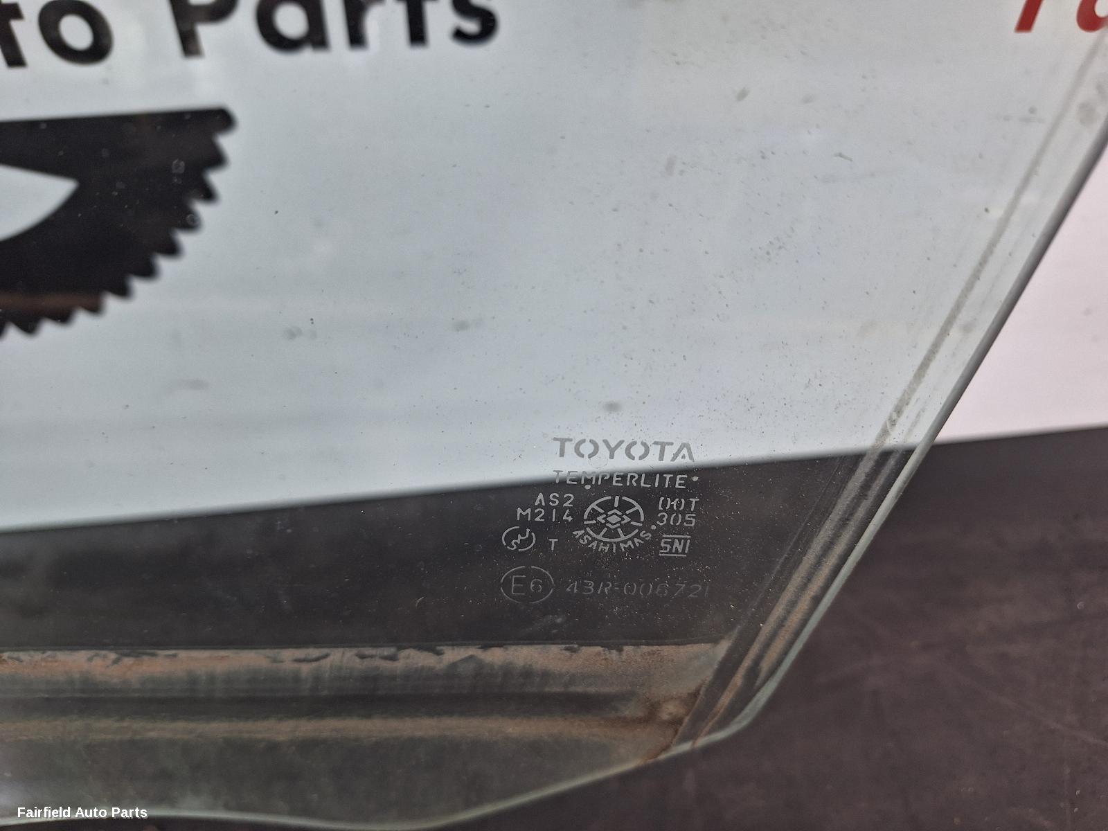 2000-2005 Toyota Avalon Left Front Door Window