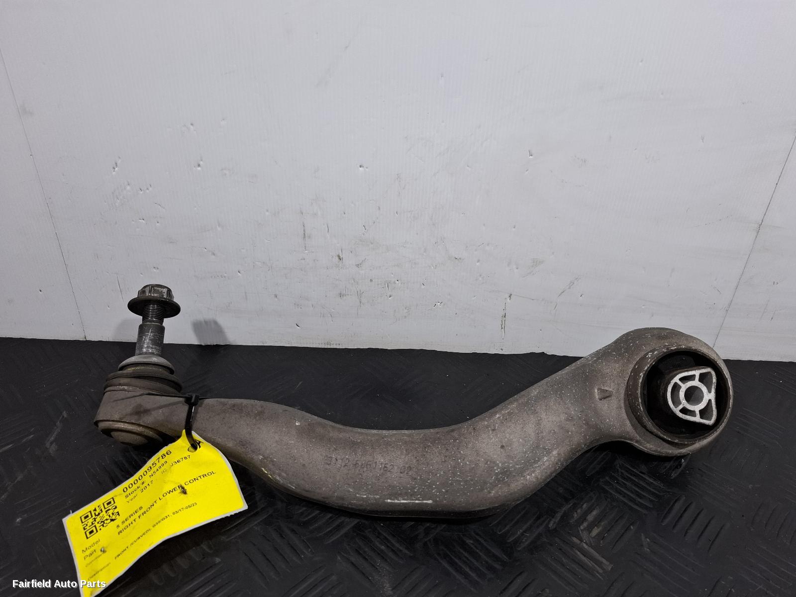 2017-2023 Bmw 5 Series Right Front Lower Control Arm