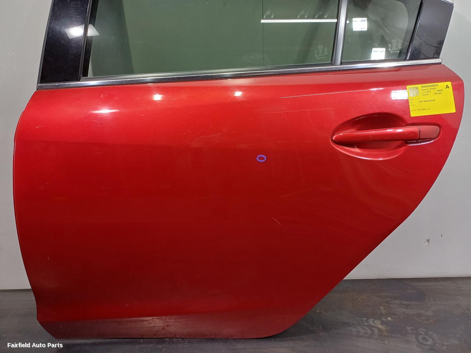 2012-2024 Mazda 6 Left Rear Door Sliding