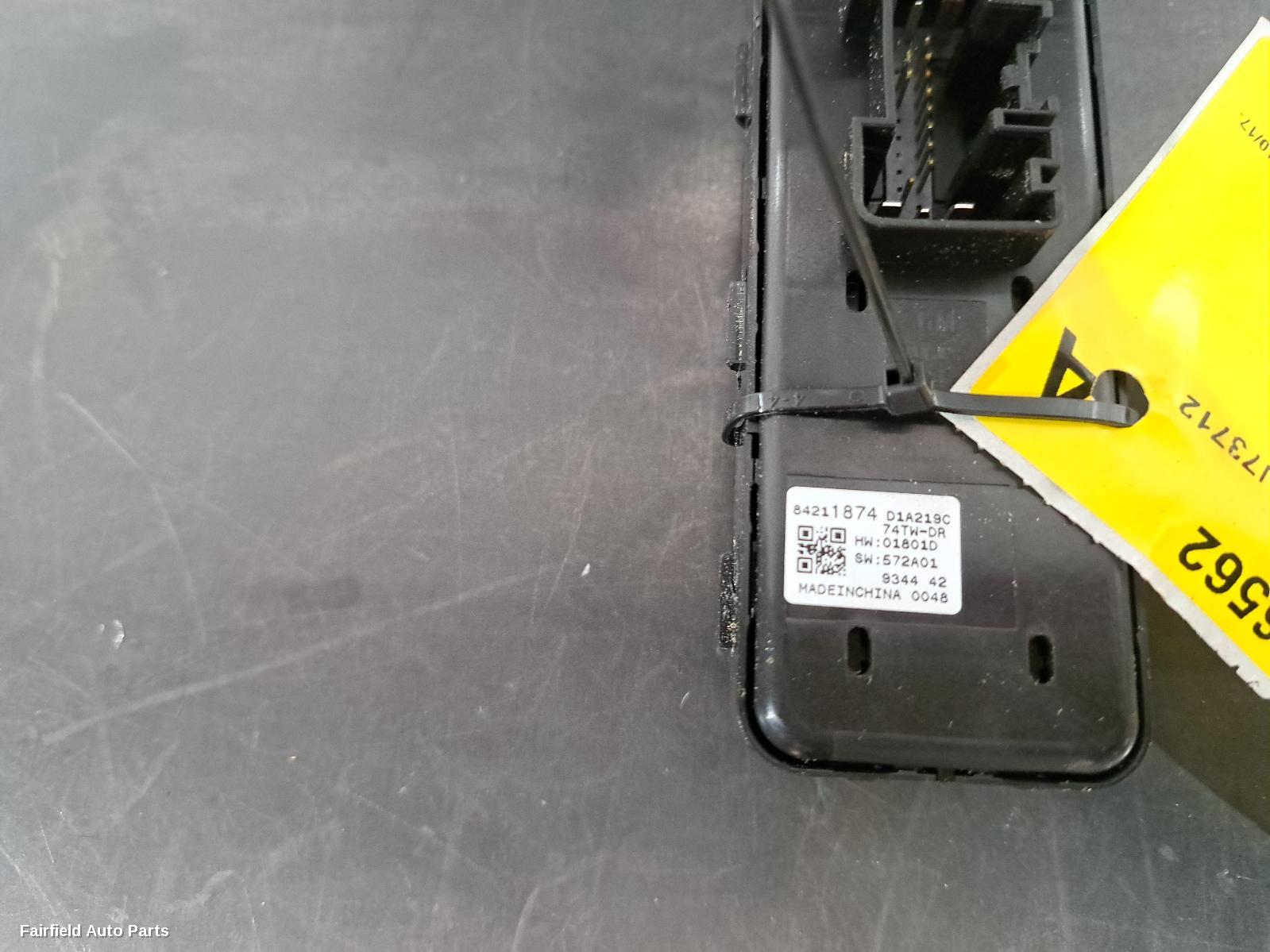 2017-2020 Holden Commodore Pwr Dr Wind Switch