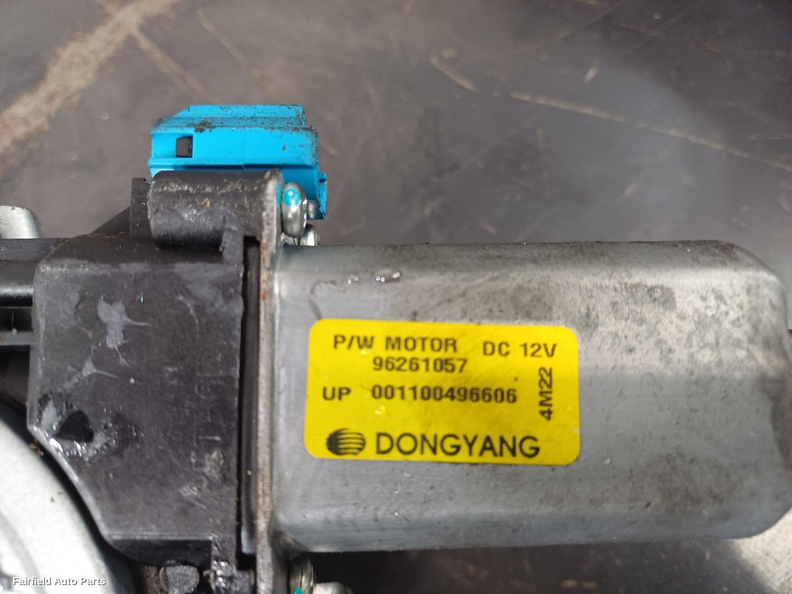 2013-2023 Ldv V80 Left Front Window Reg Motor
